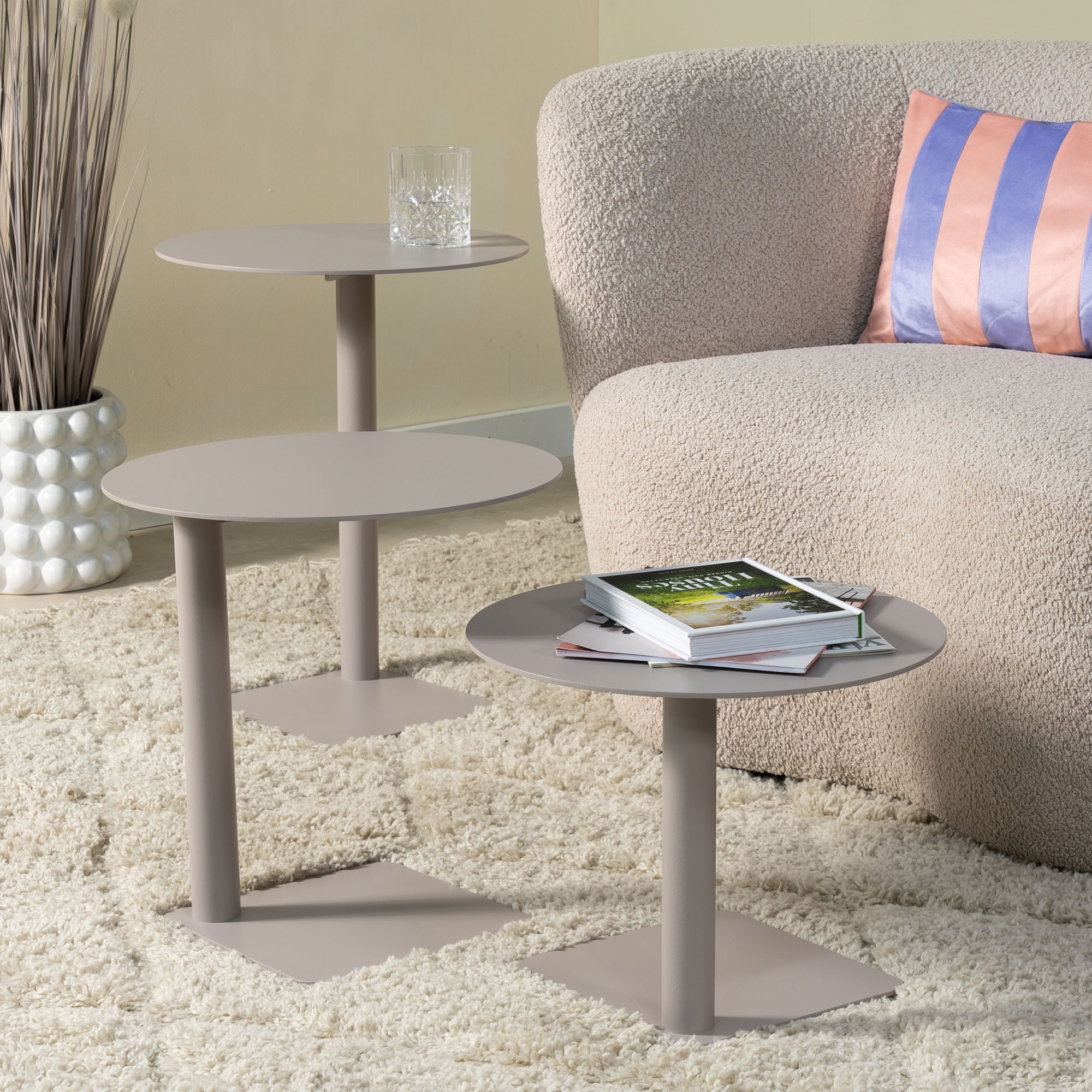 Spinder Design Table d'appoint »SUNNY 30« table d'appoint en acier