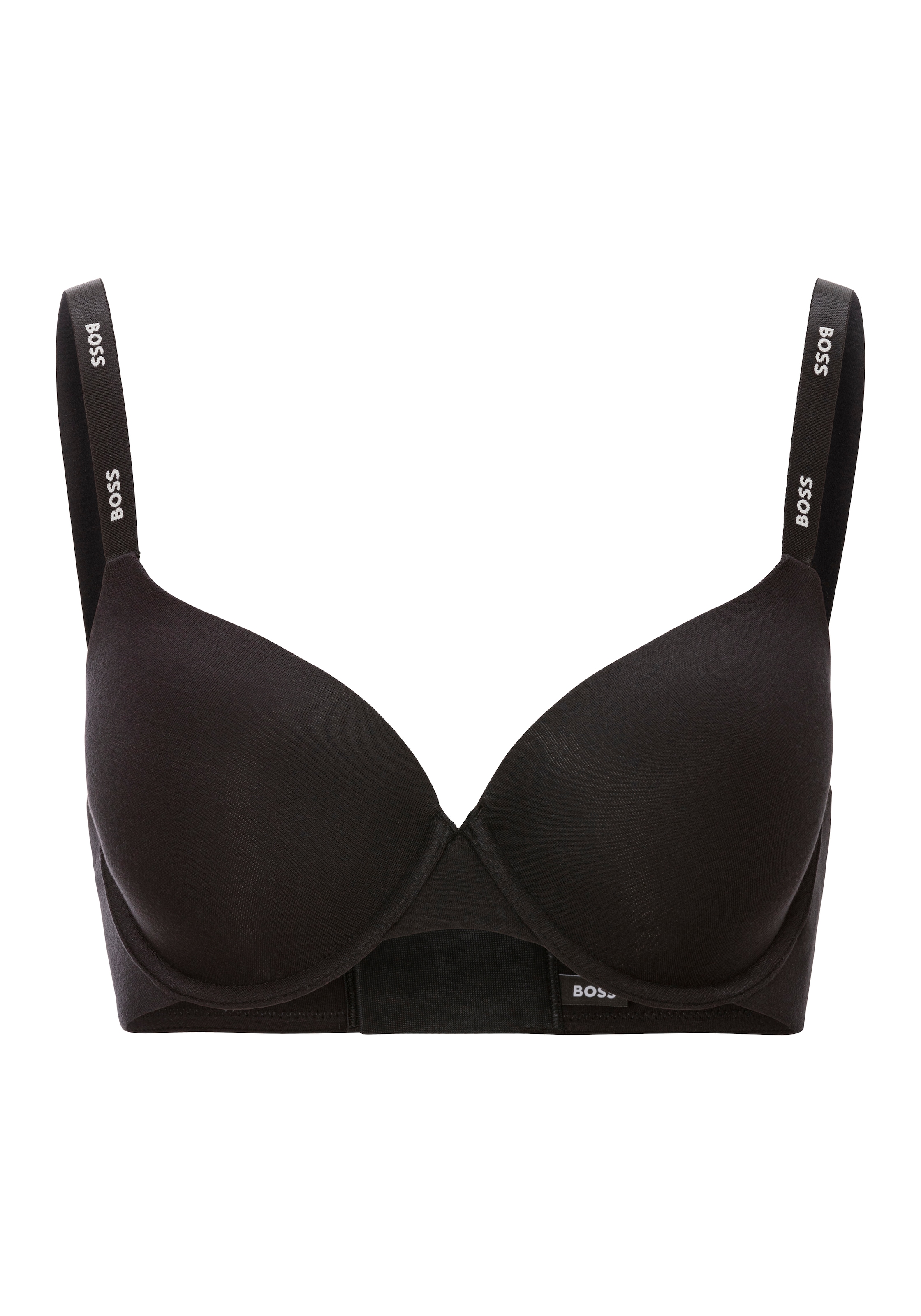 BOSS Bügel-BH »UNDERWIRE BRA CI« mit BOSS Schriftzug auf den Trägern
