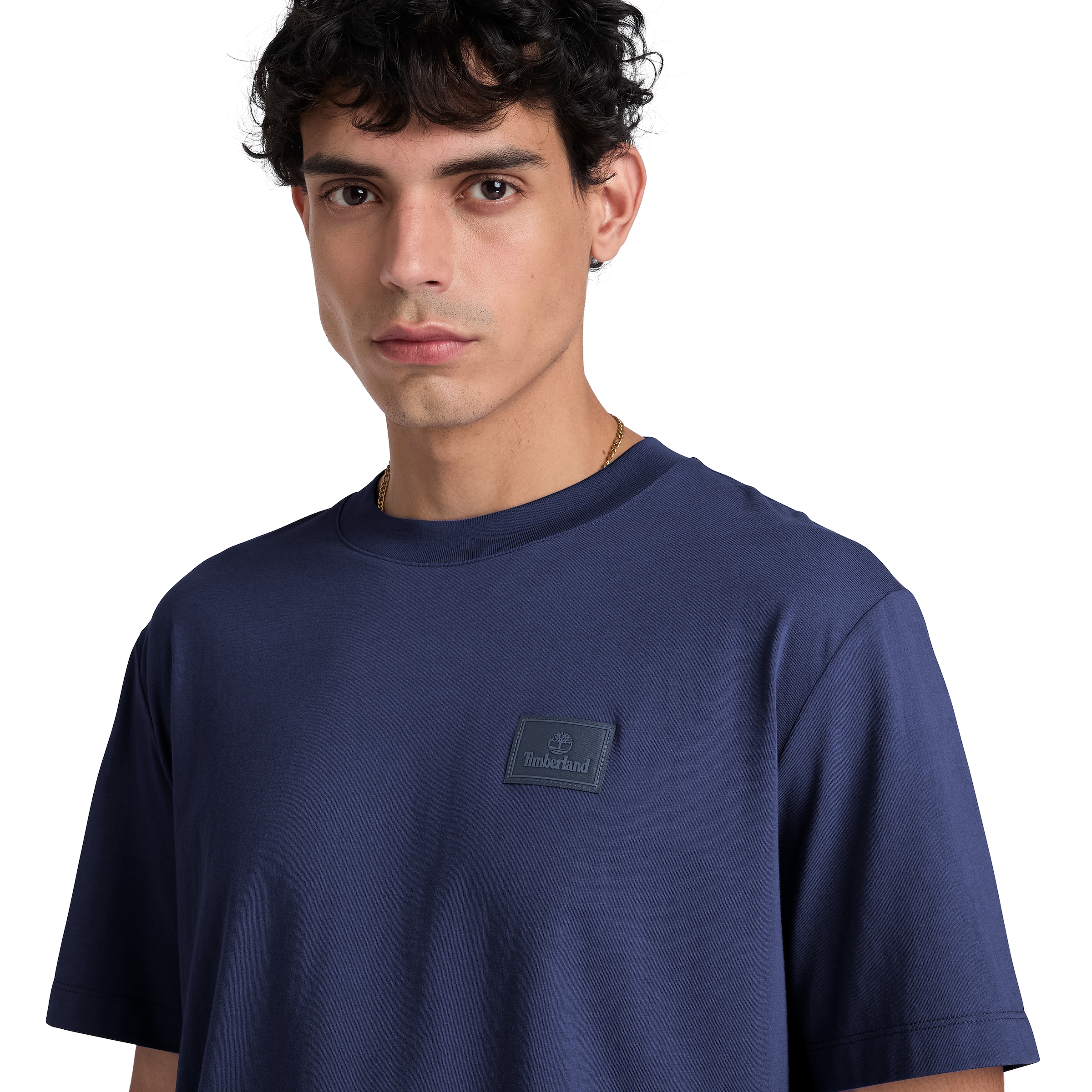 Timberland T-Shirt »Silicon Badge SS Tee« aus Baumwolle, in den Grössen S bis XXXL