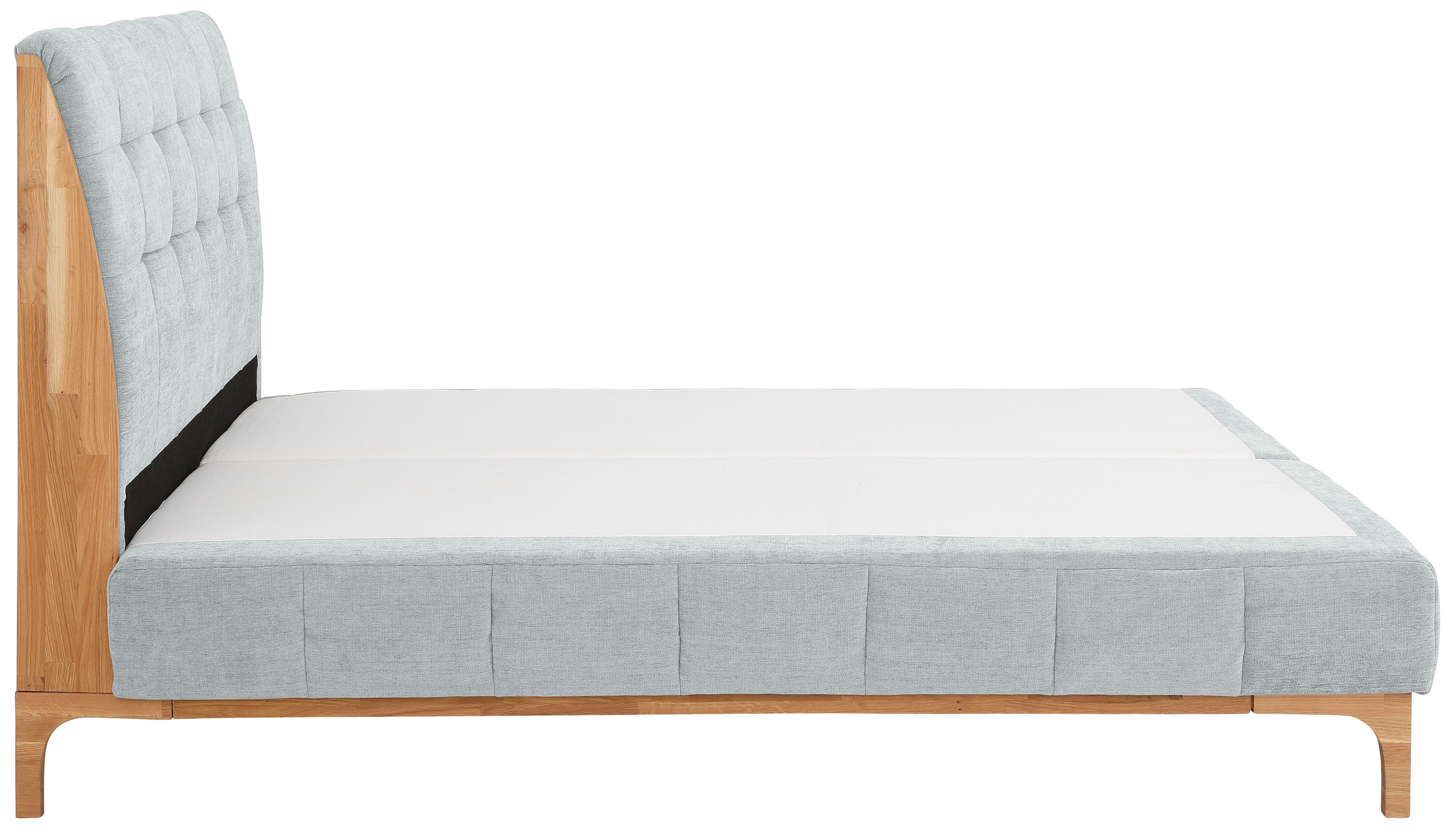 GOODproduct Lit boxspring »Jelle« 5 cuis tlg. Tissus certifiés recyclés, différentes variantes