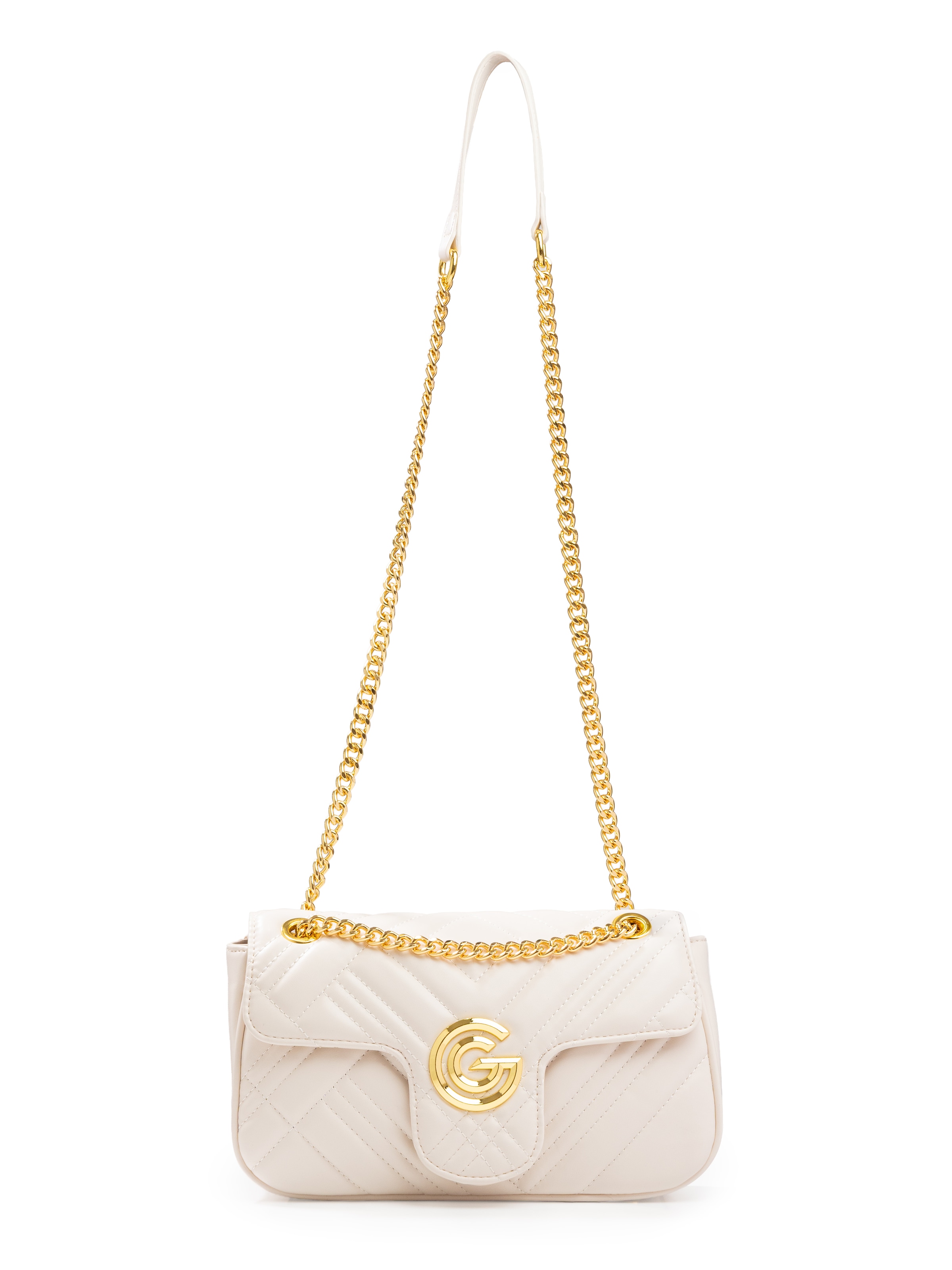 Gabriella GUCCI Sac à bandoulière »CINDY« Sac bandoulière pour femme, sac à main, sac de transport avec décoration logo