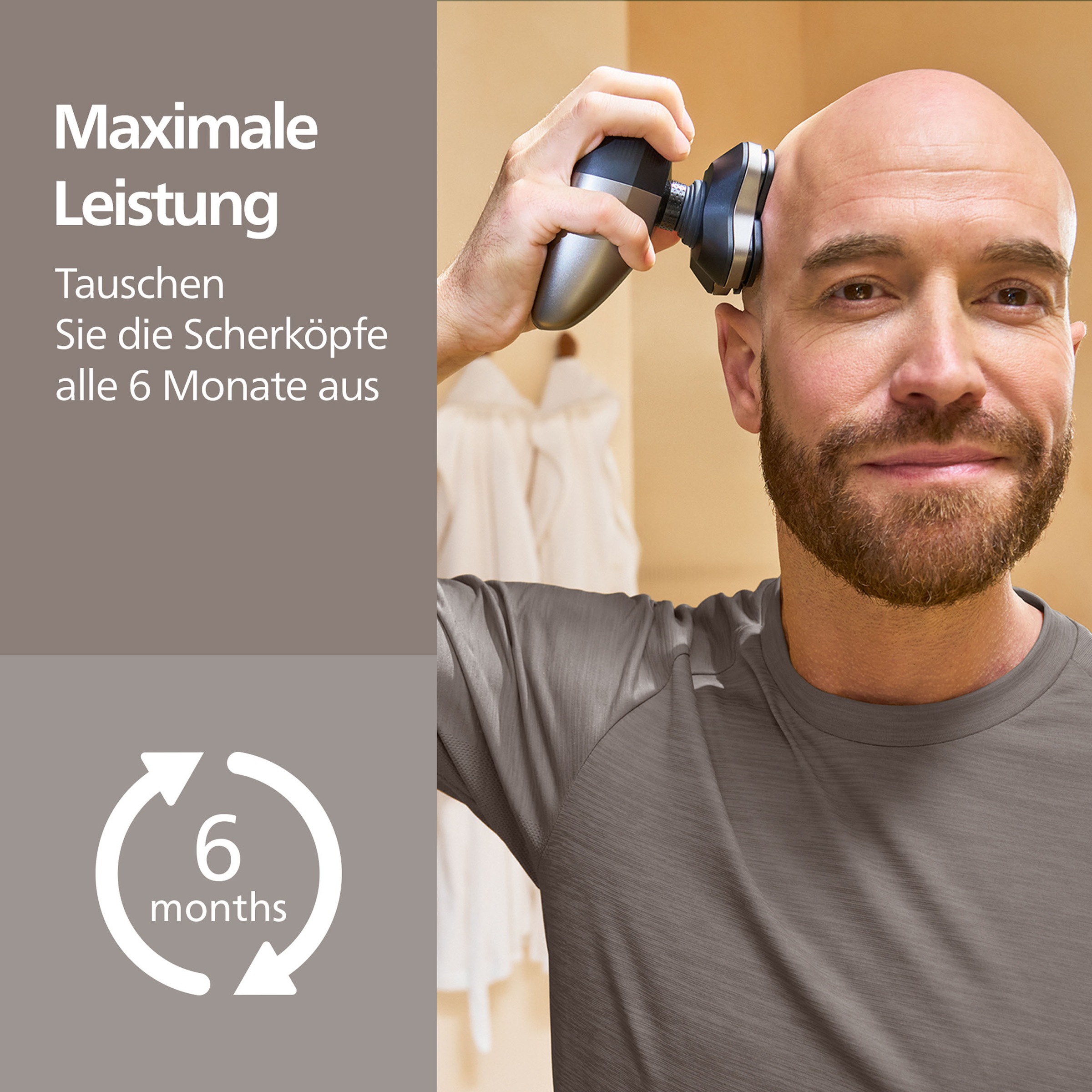 Philips Têtes de rasoir de rechange »HS740/15« mit 36 ComfortCut Klingen, nass und trocken verwendbar