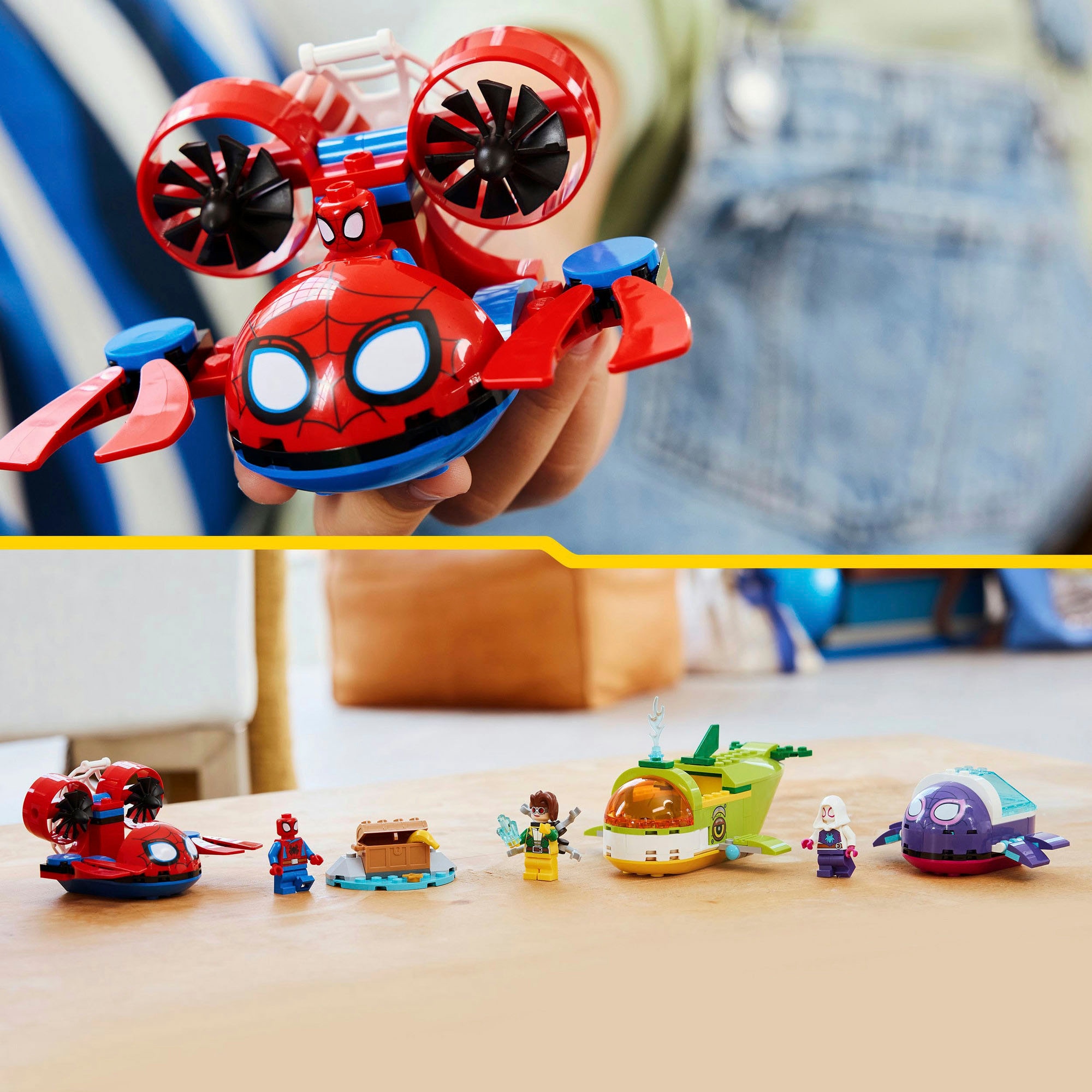 LEGO® Pions de construction »Spidey: Unterwasserfahrzeuge (11207), LEGO Spidey« Made in Europe