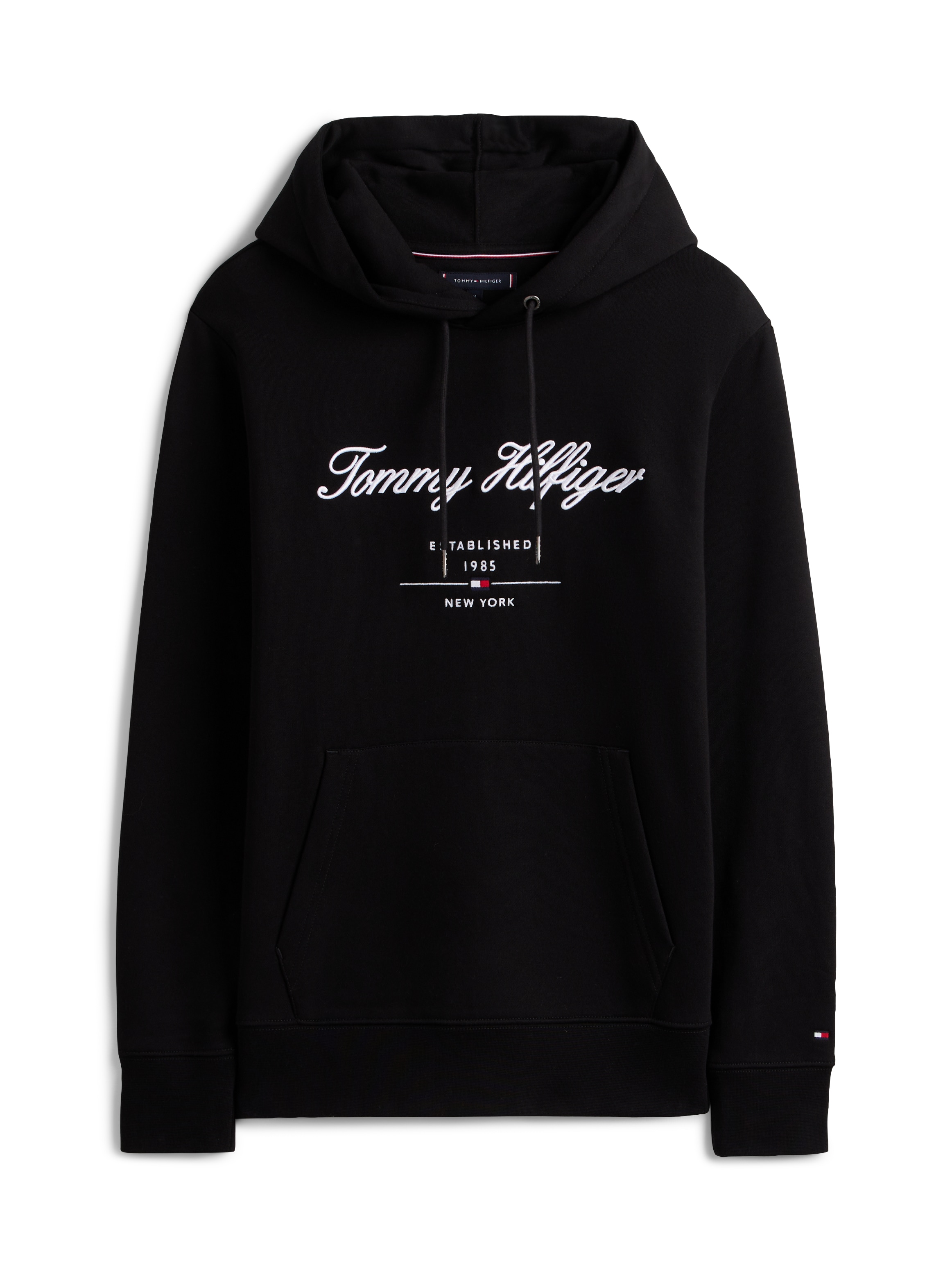 Tommy Hilfiger Hoodie »SCRIPT LOGO HOODY«, mit aufgesticktem Logo
