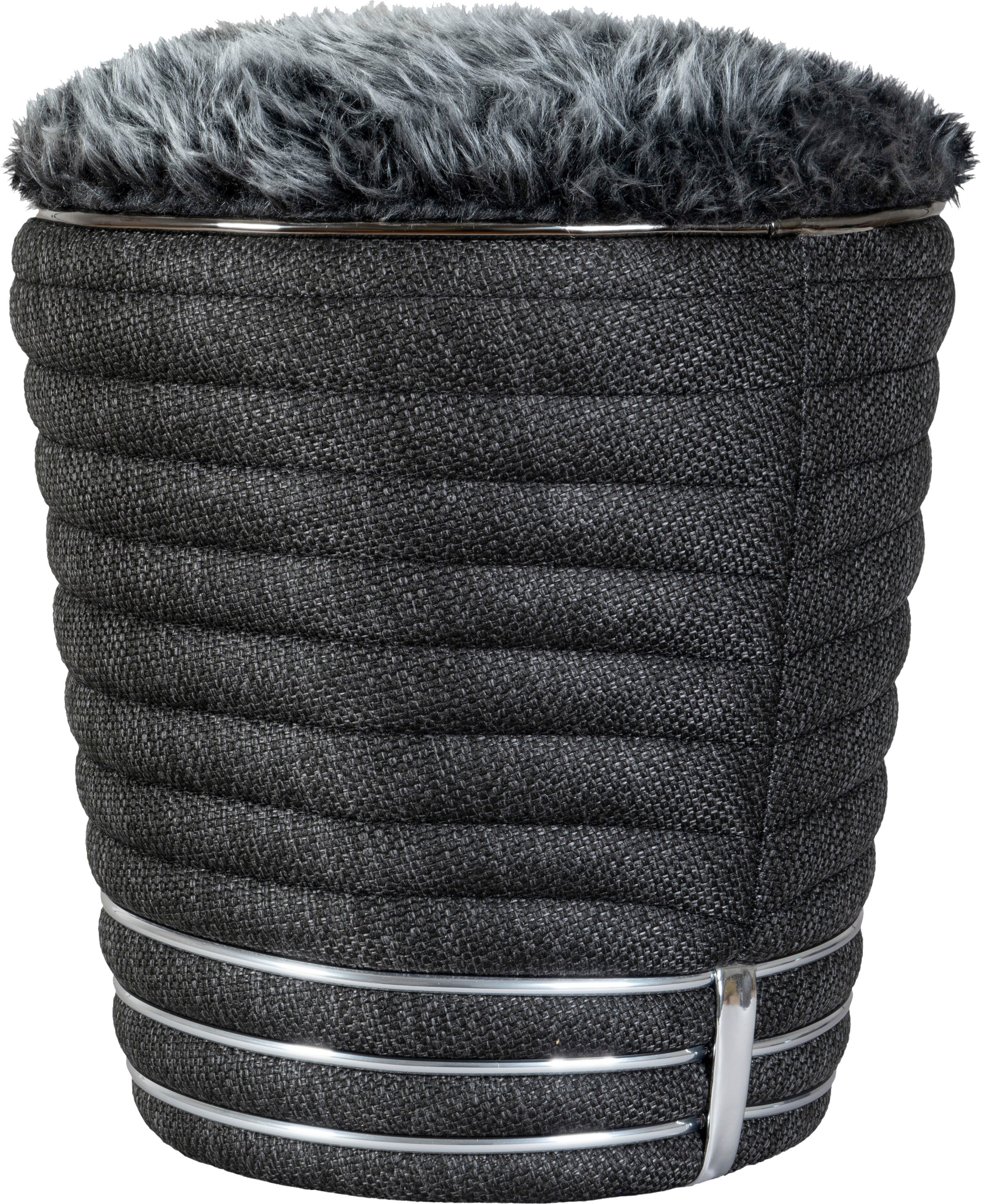 Kayoom Pouf »Hocker Doric, trendiger Look, ästhetische Farbgebung, schöne Steppung« 1 cuis tlg. komfortabel, hochqualitativ, pflegeleicht, hochwertige Materialien