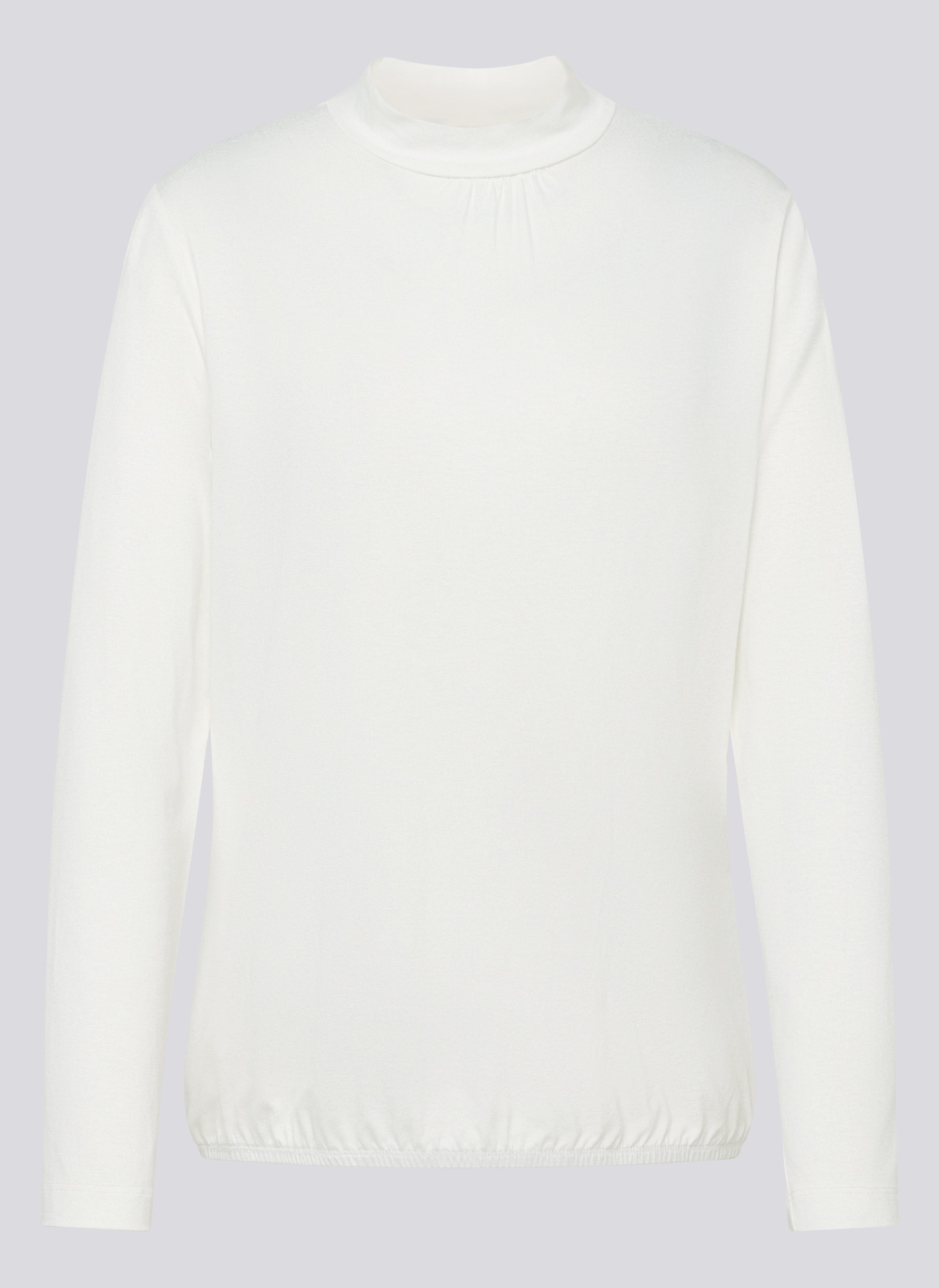 Rabe T-shirt à manches longues mit Stehkragen und aus Viskose