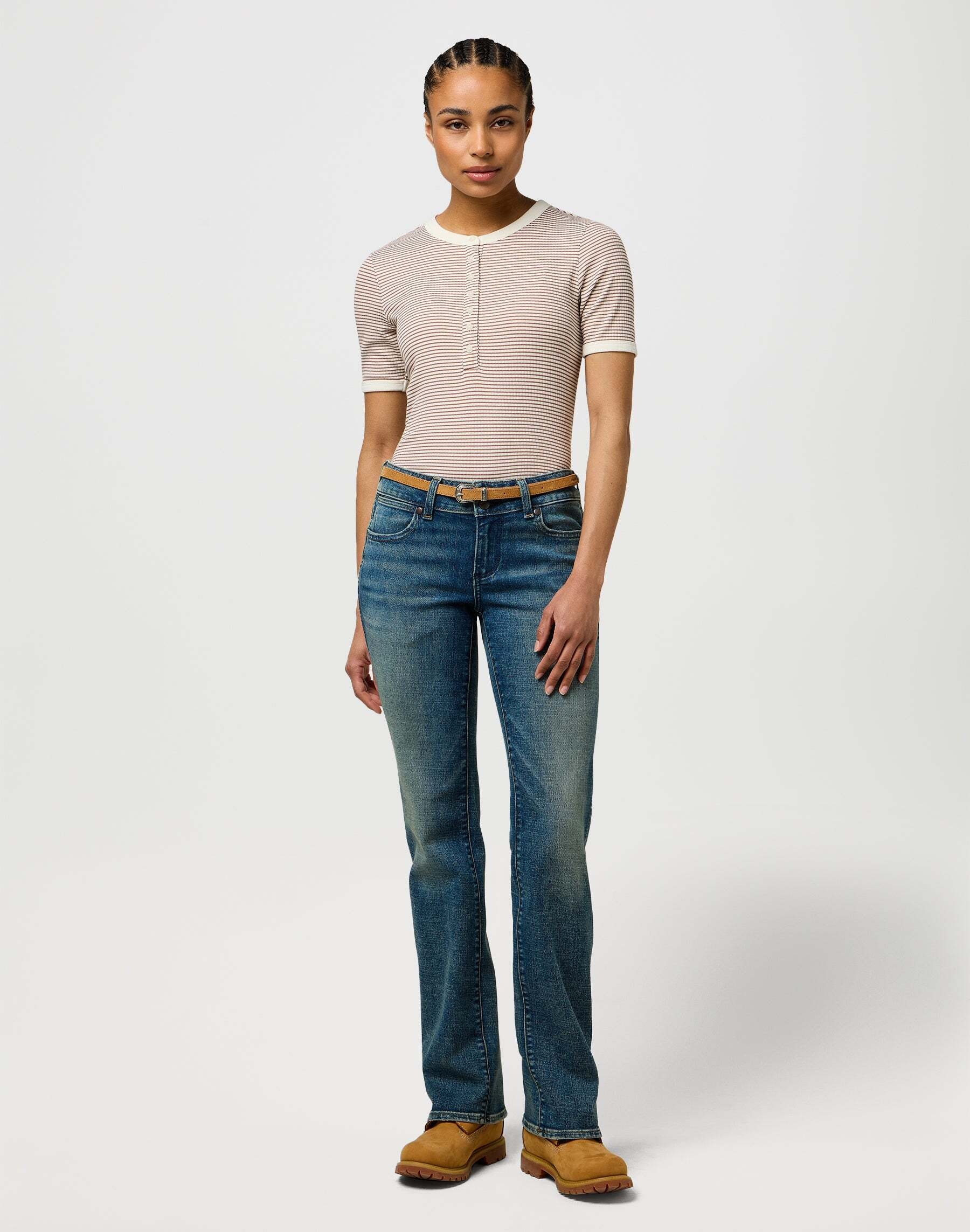 Wrangler Ceinture de hanche »WRANGLER Gürtel Thin Western Belt«