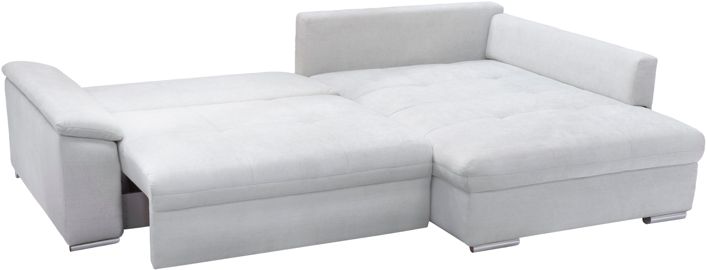 exxpo - sofa fashion Canapé d'angle »Casa Grande inkl. Bettfunktion & Bettkasten, OTTOs Choice, bequem« Breite 268cm, L-Form, guter Sitzkomfort, grosse Liegefläche