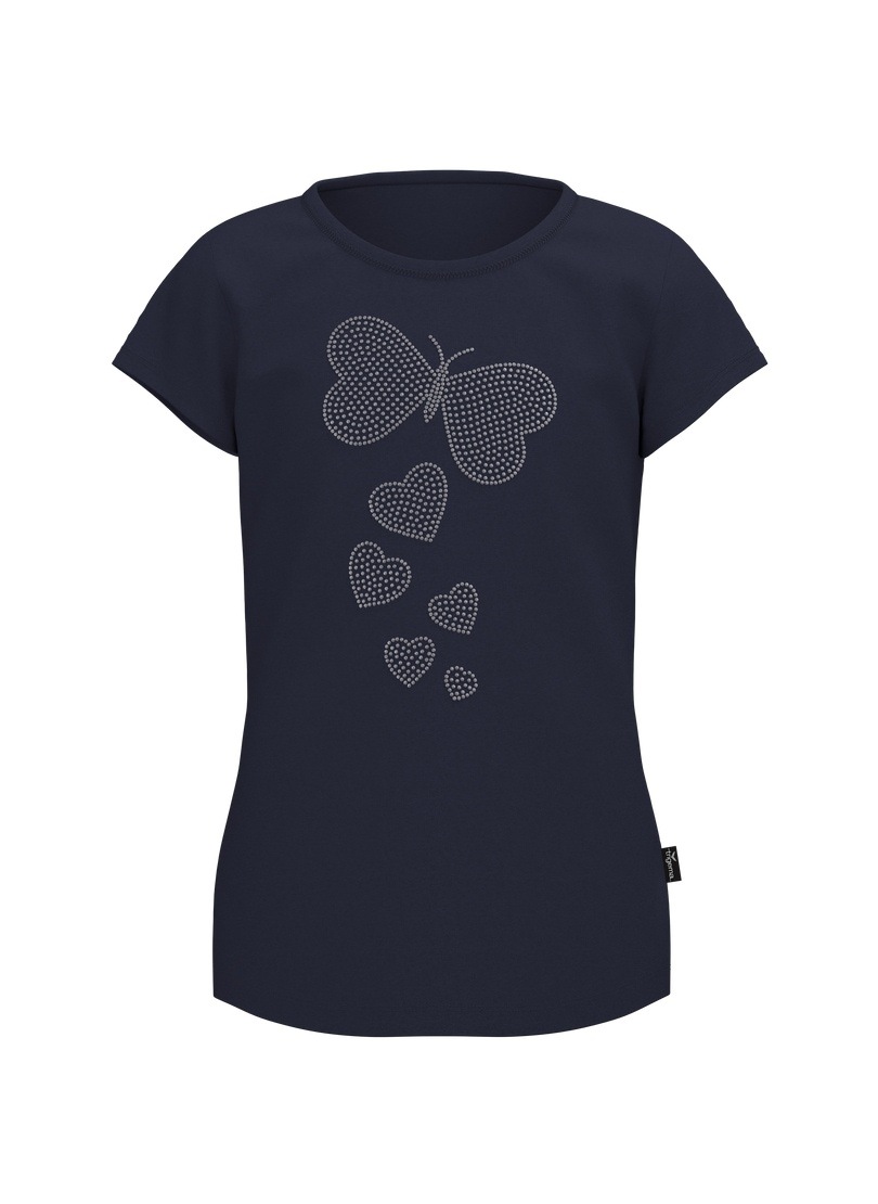 Trigema T-Shirt »TRIGEMA T-Shirt mit Strass Motiv "Schmetterling"« 1