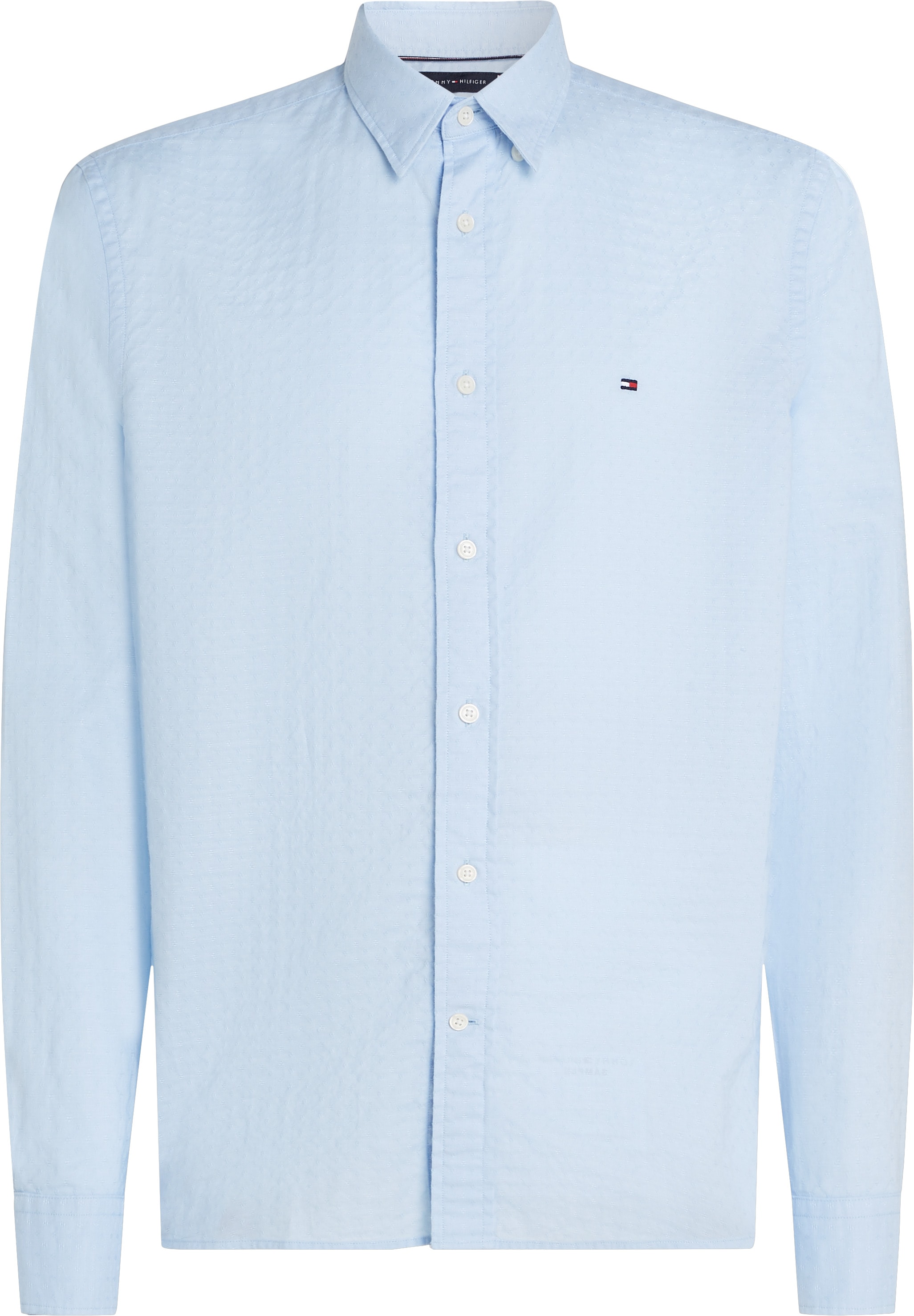 Tommy Hilfiger Langarmhemd »DOBBY STRUCTURE RF SHIRT«