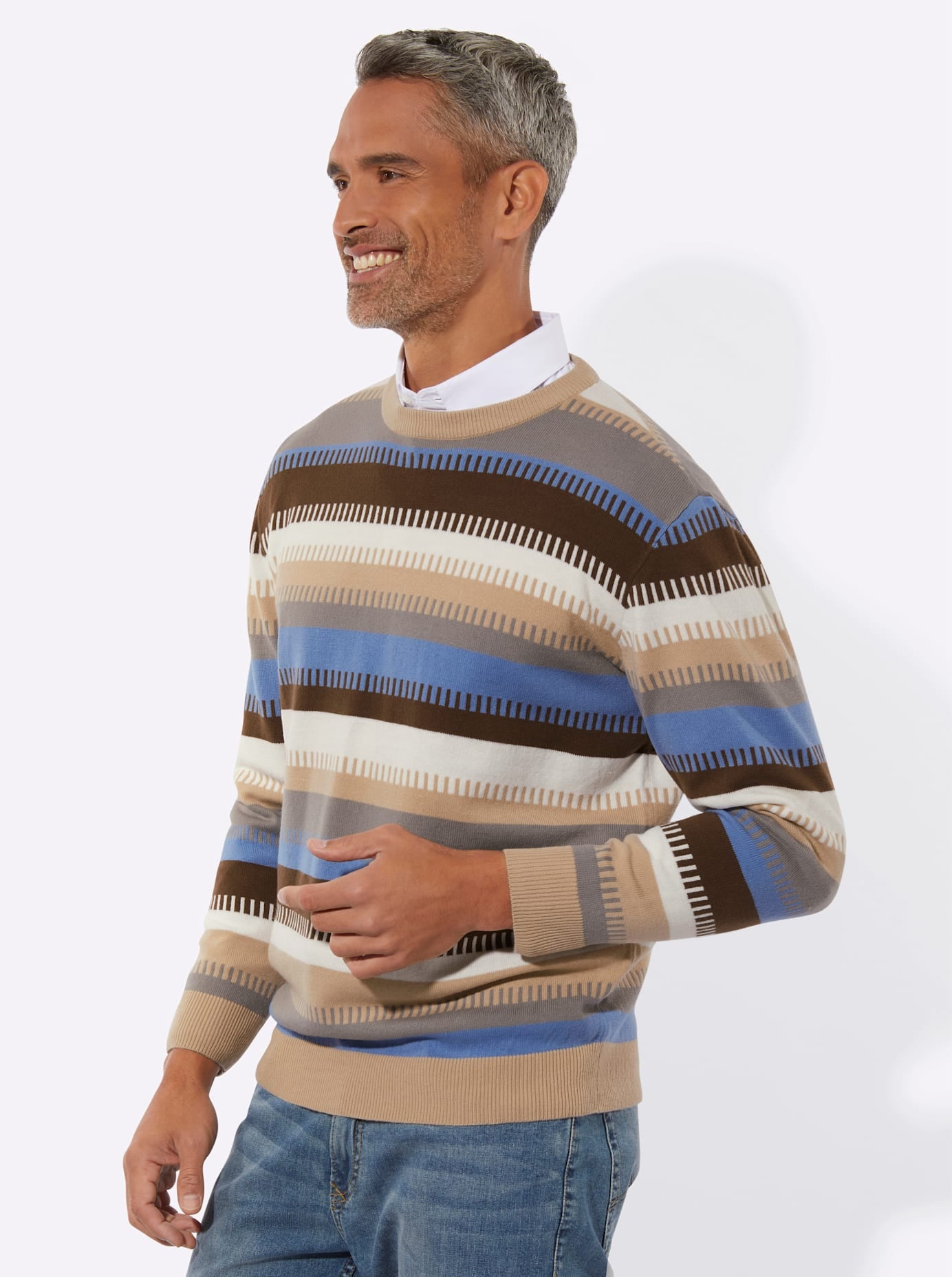 Classic Pull à col rond »Rundhals-Pullover«