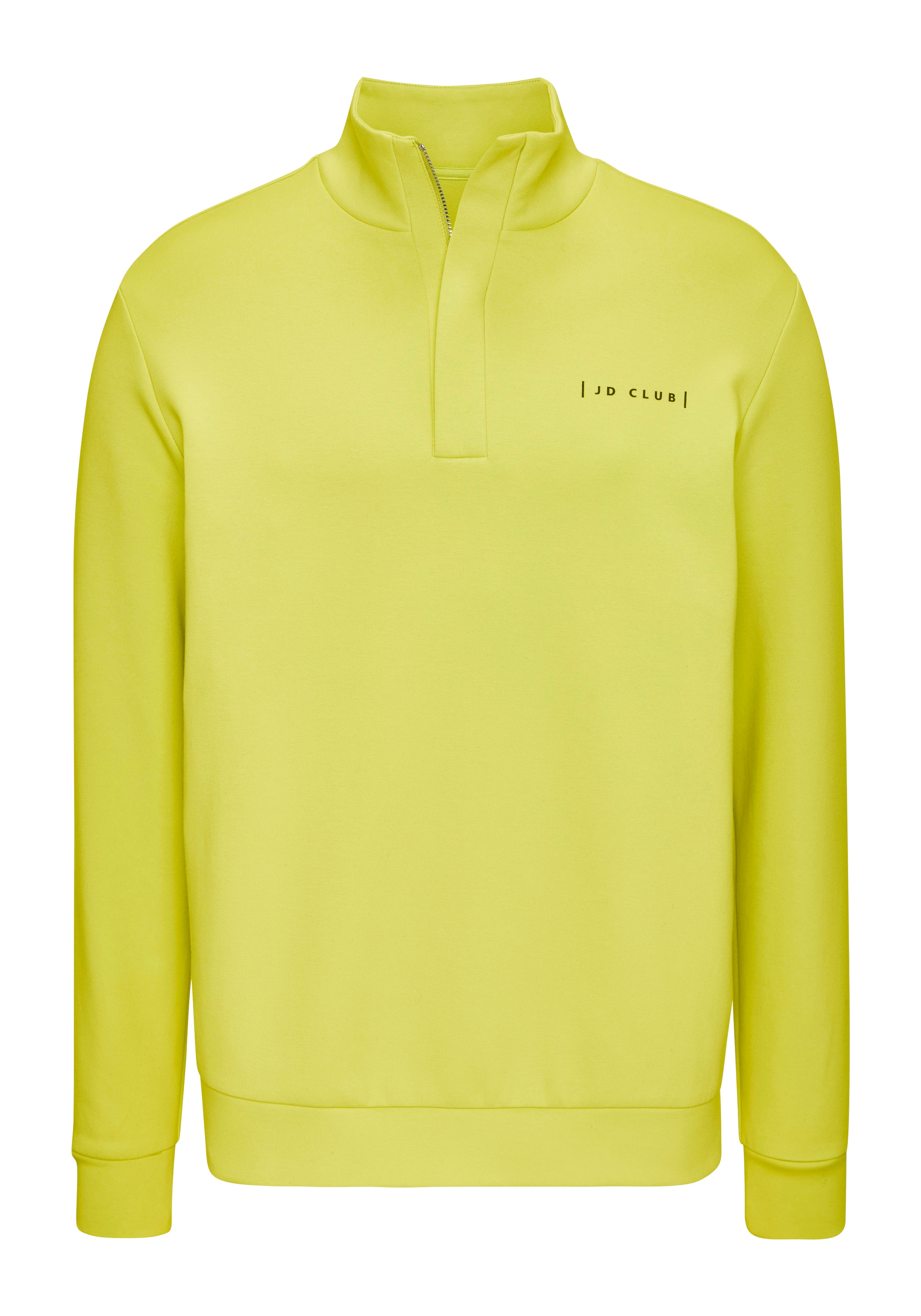John Devin Sweatshirt », Troyer mit Stehkragen und Reissverschluss«, hochwertige Qualität mit dezentem Logodruck vorn

