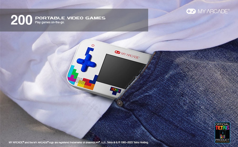 MYARCADE Console rétro »Gamer V Tetris«