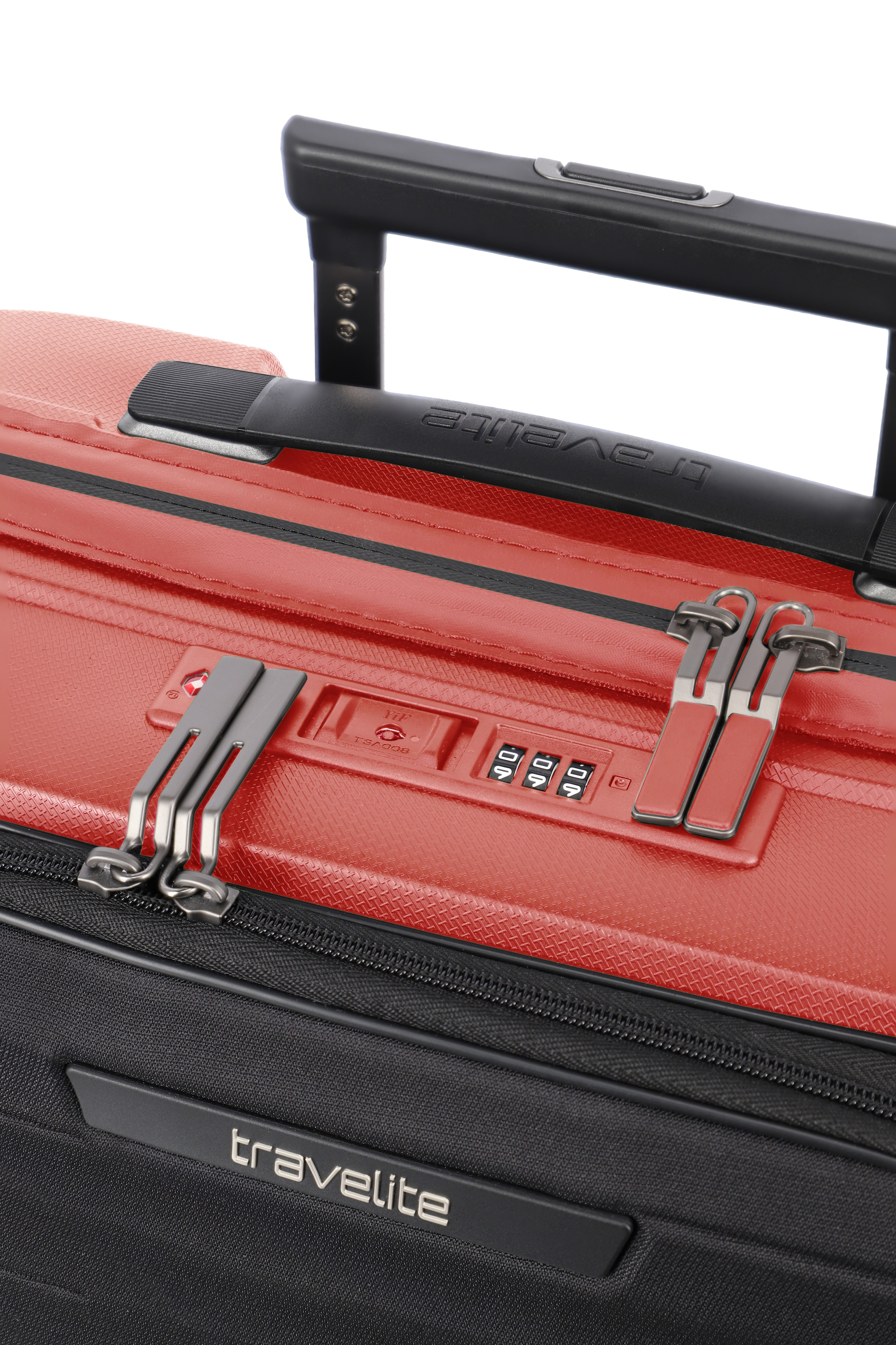 travelite Trolley »MOOBY Koffer Hartschale« 44 l 4 Rollen mit TSA-Schloss und kratzresistenter Oberfläche – leicht und robust