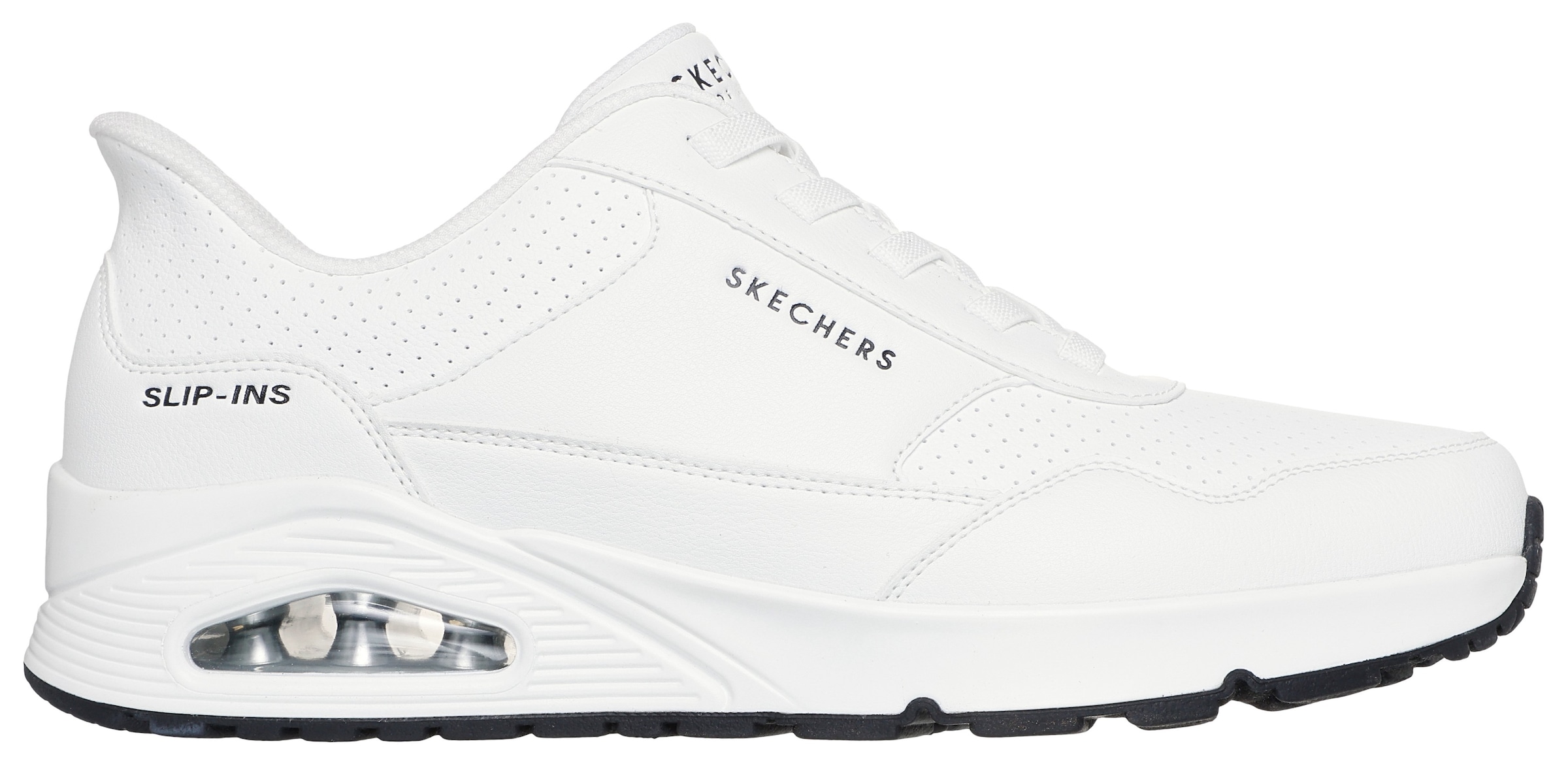 Skechers Baskets slip-on »UNO-BANKSIA LUXE«  sneaker compensé, sneaker avec coussin d'air
