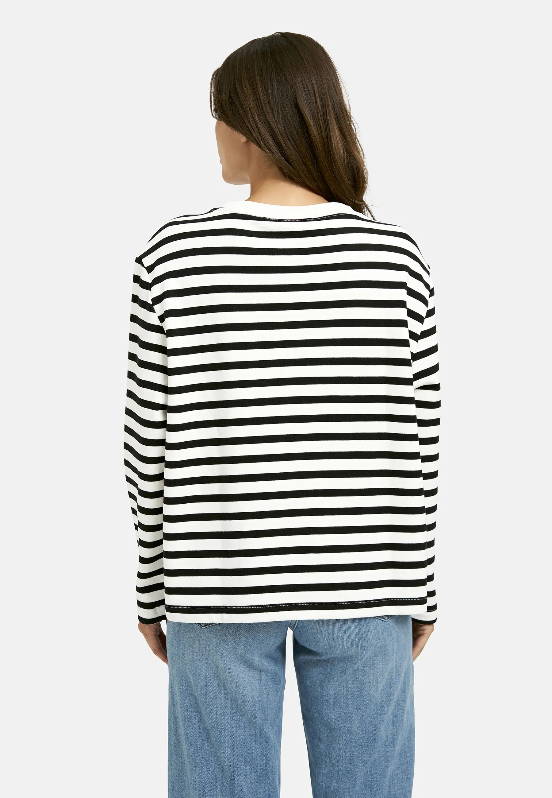 Smith & Soul Sweatshirt , mit Label-Aufnäher, Rundhals
