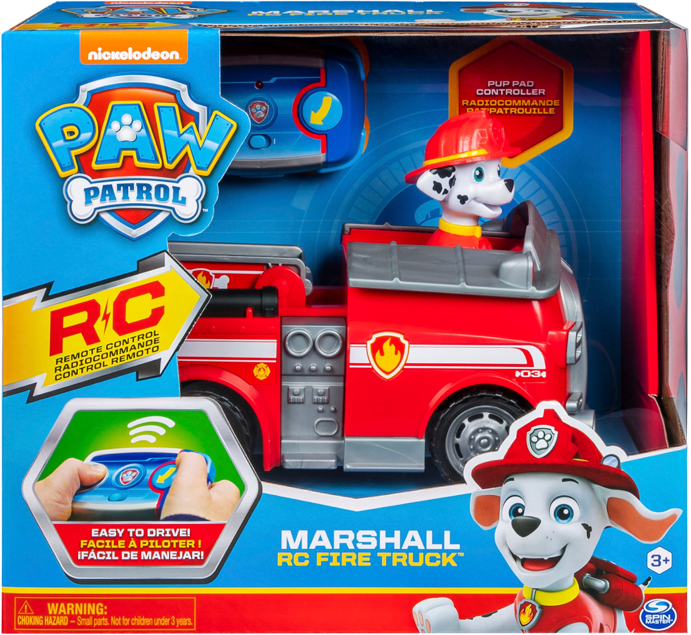 Spin Master Voiture RC »Paw Patrol - RC Marshall« inklusive Fernbedienung