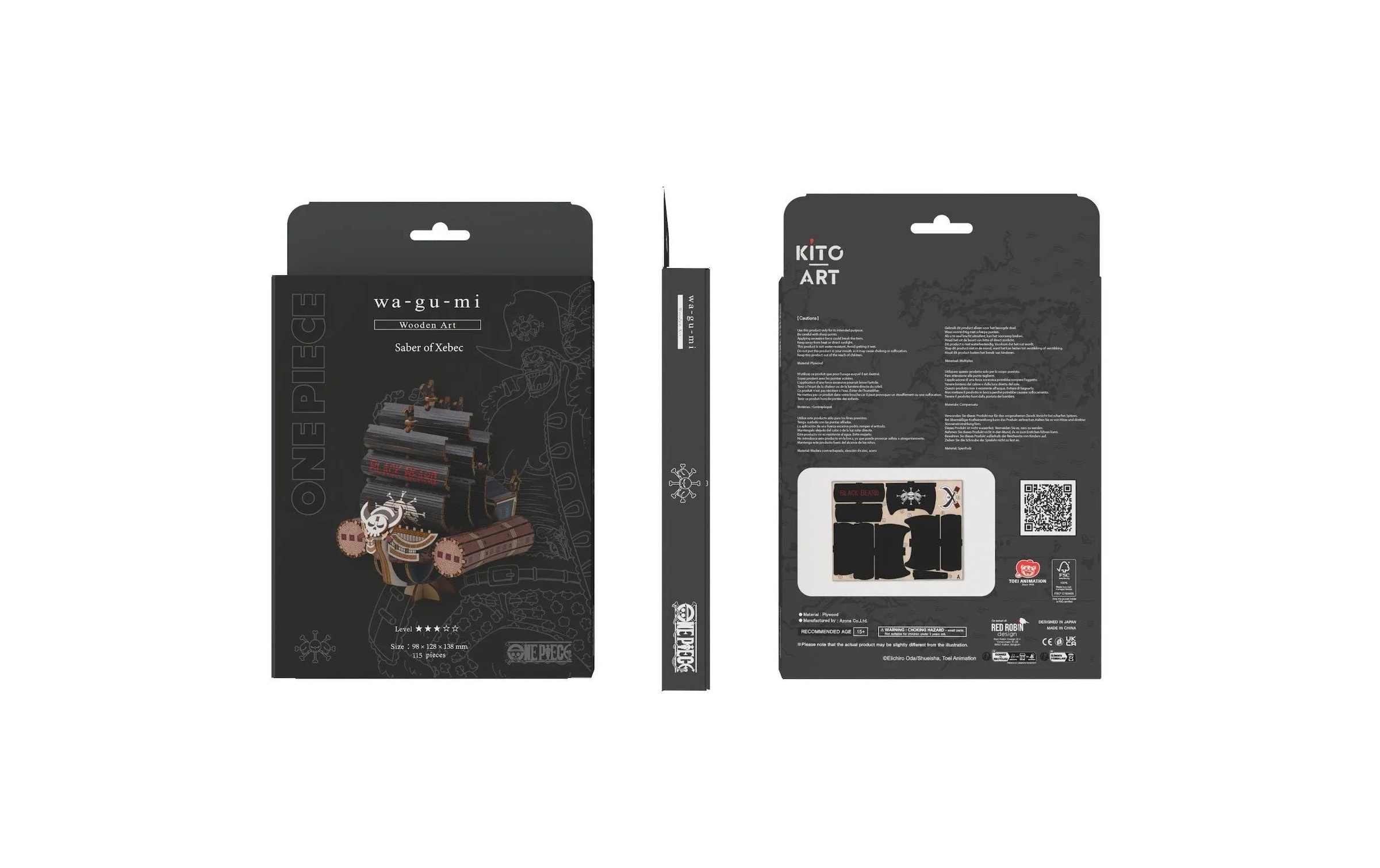   Modellbausatz »Kito Art Saber of Xebec 115 Teile« 115 Stk. tlg.