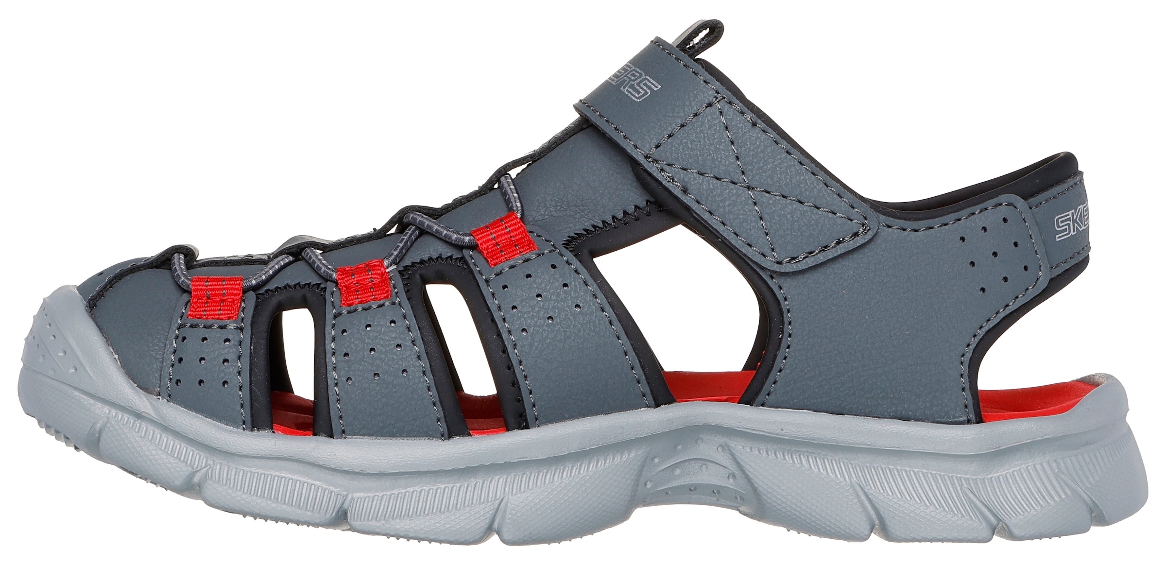 Skechers Sandale »RELIX-VALDEX«  Badesandale mit leichter Laufsohle, Grössenschablone zum Download