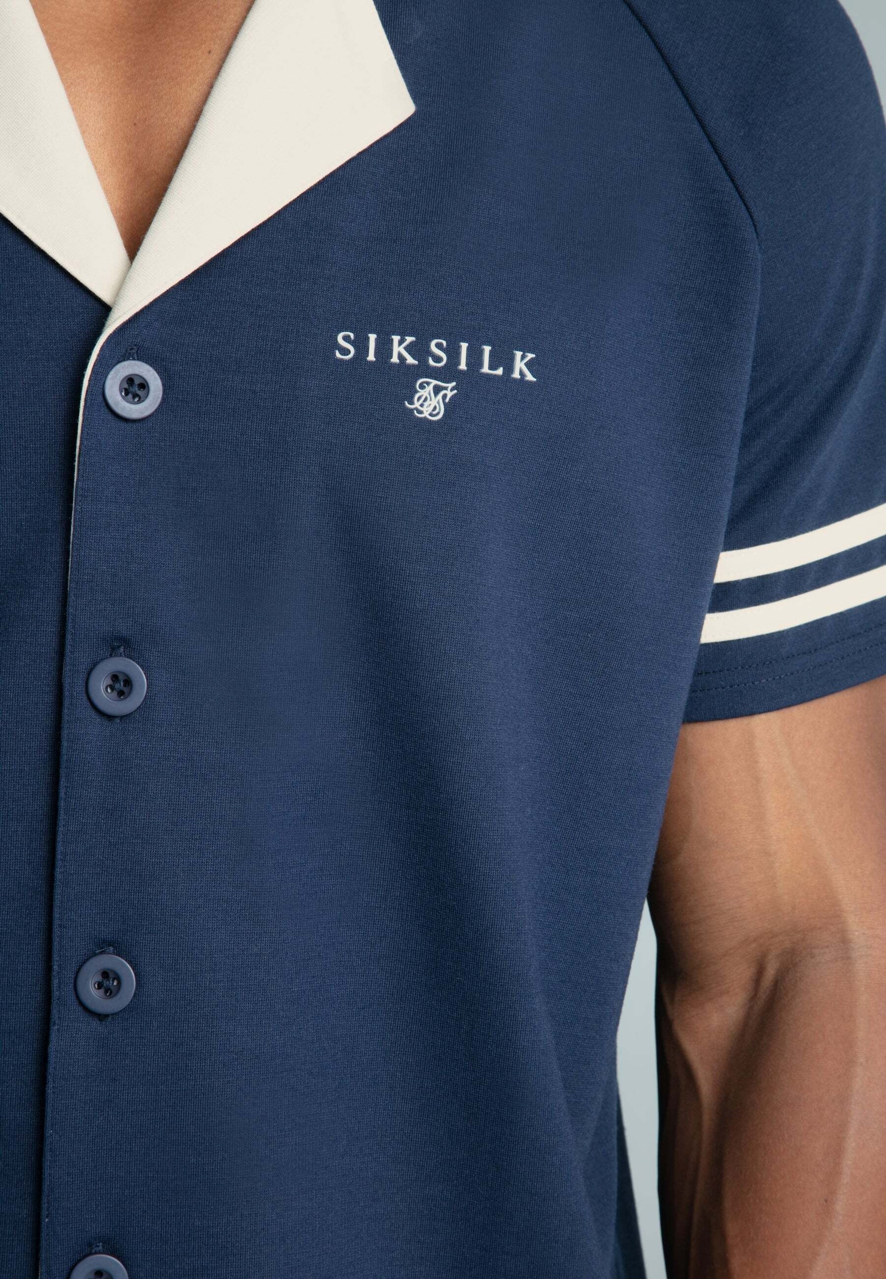 Siksilk Kurzarmhemd »Siksilk Kurzarmhemd Retro Resort Shirt«
