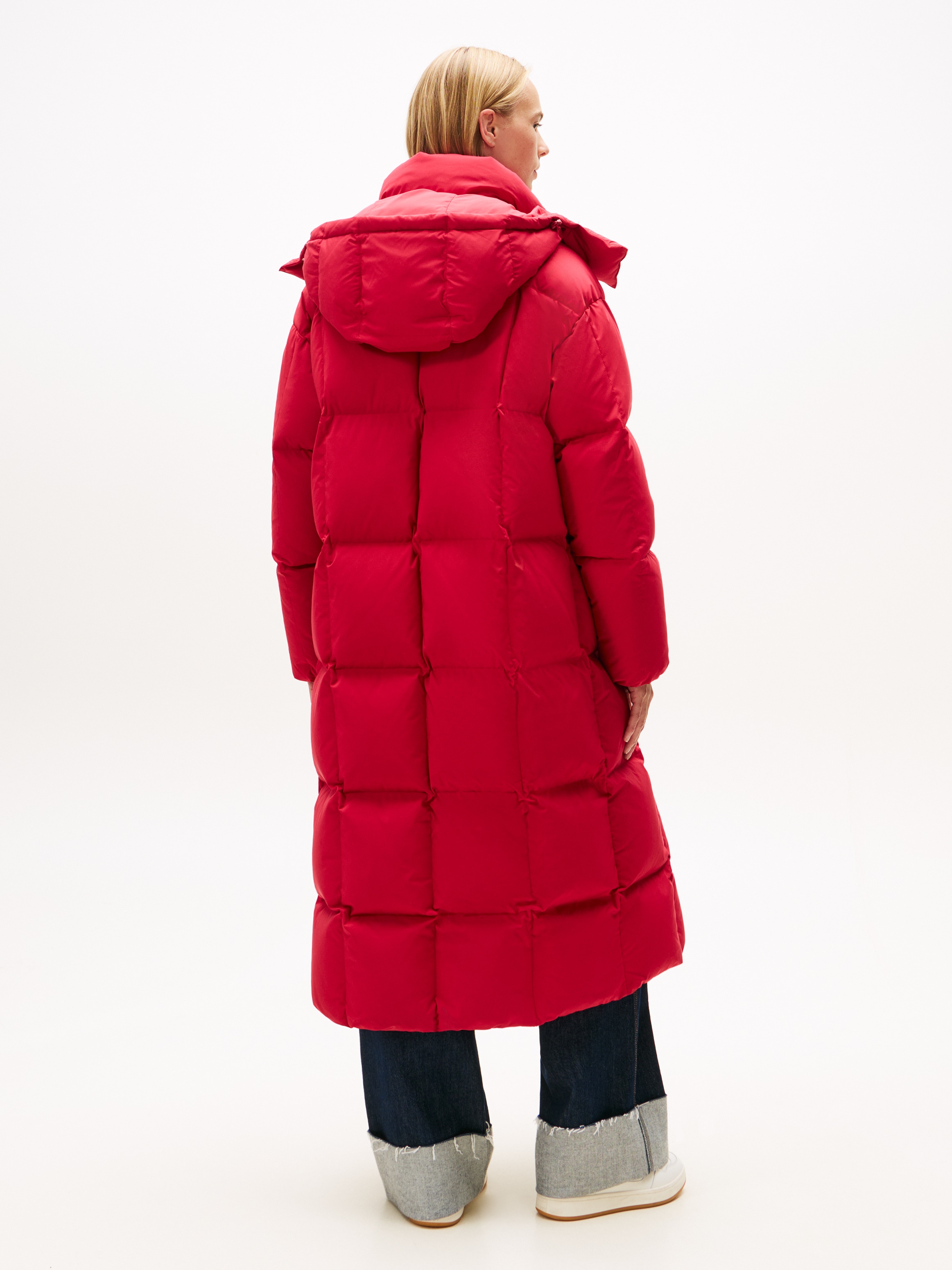 Tommy Jeans Manteau matelassé »TJW ALASKA GRID DWN MXI COAT EXT«