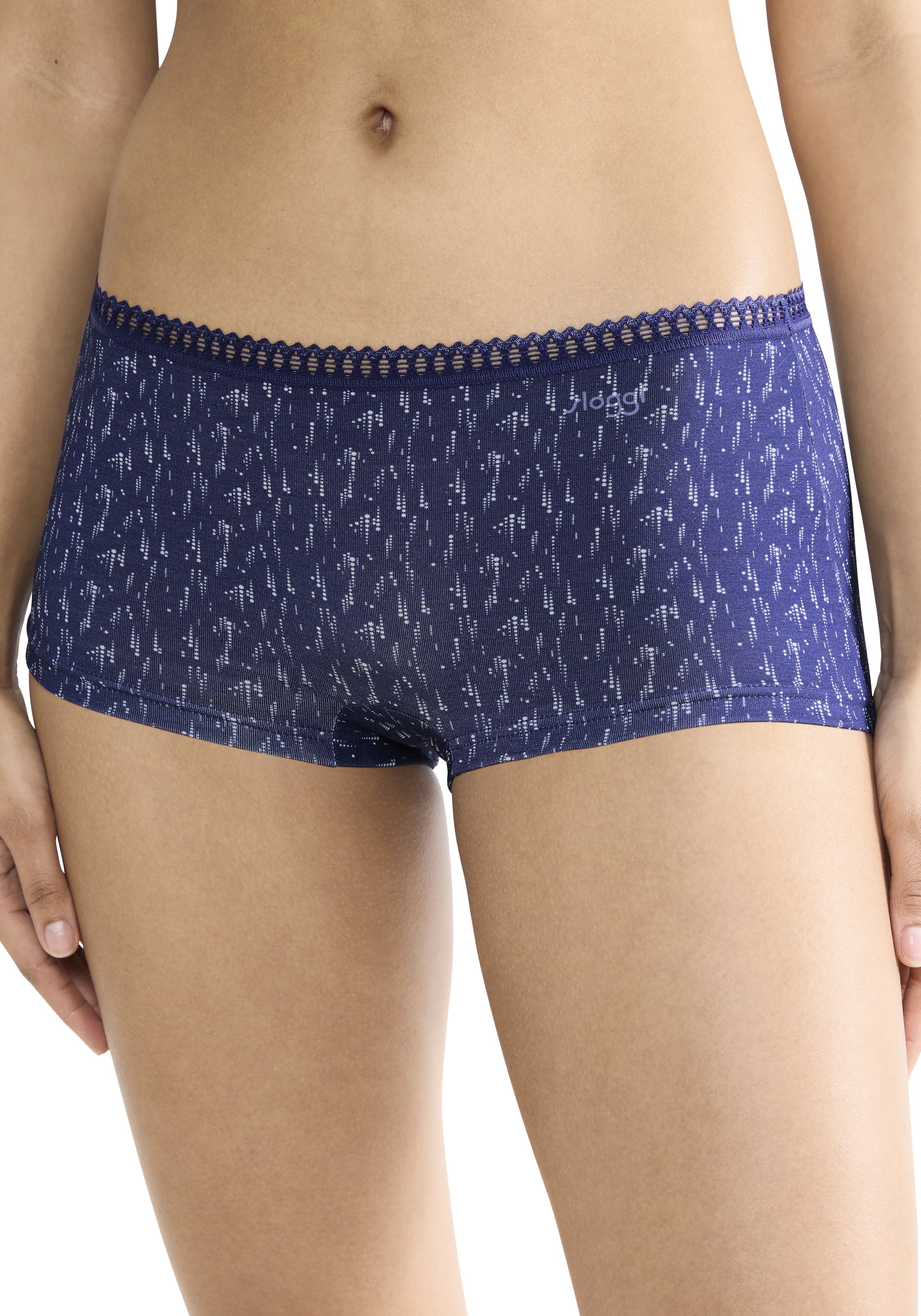 sloggi Panty »GO Crush« avec détails en dentelle, mélange coton