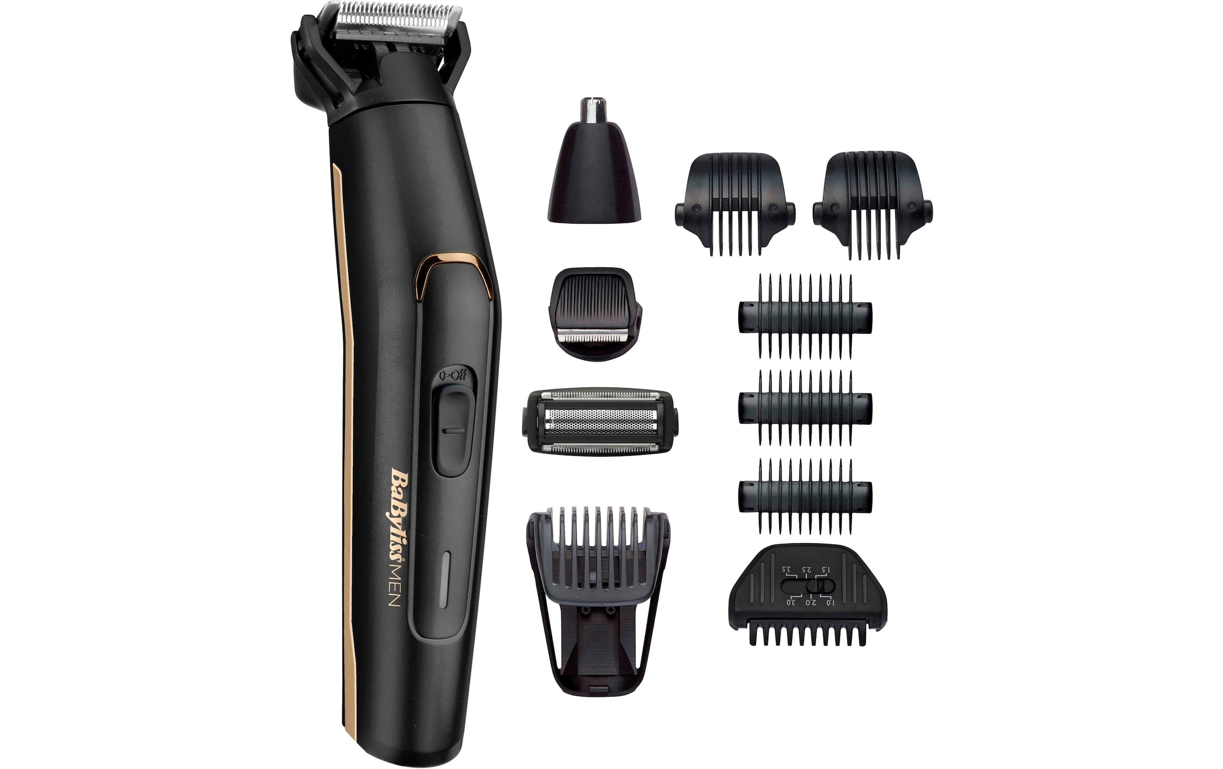 BaByliss Trimmer multifonctionnel »11-in-1 Carbon Titanium Multi Trimmer« 10 Aufsätze