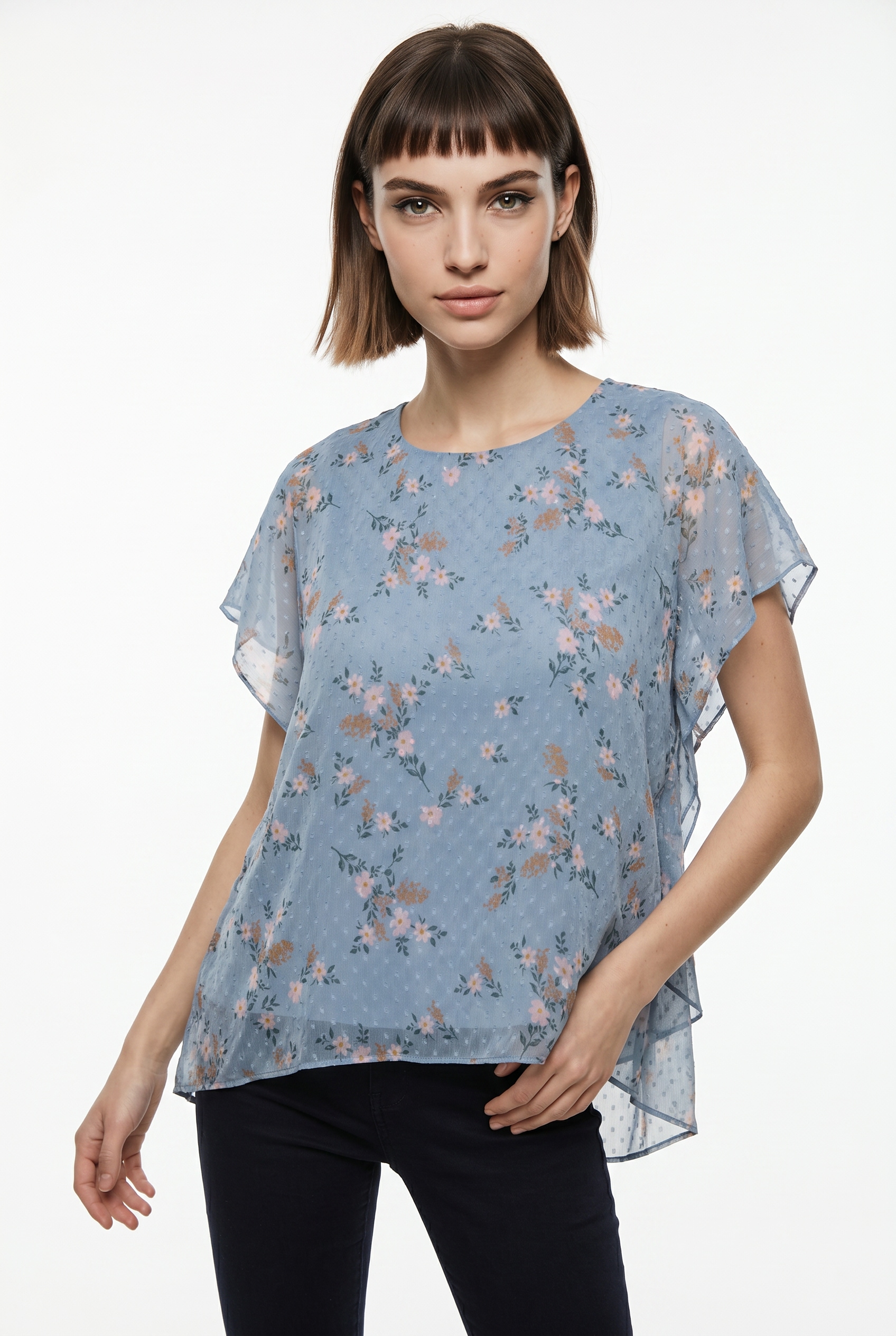 ONLY CARMAKOMA Blusenshirt »CARSIGRID LIFE SS O-NECK TOP AOP«