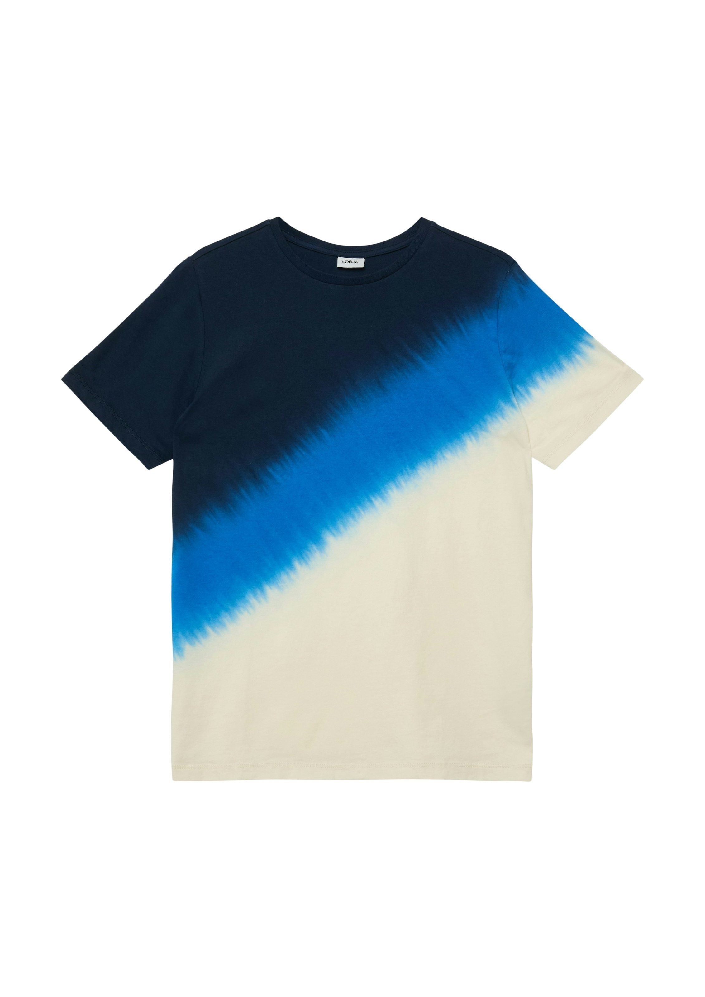 s.Oliver Junior T-Shirt Regular Fit, Batik-Look