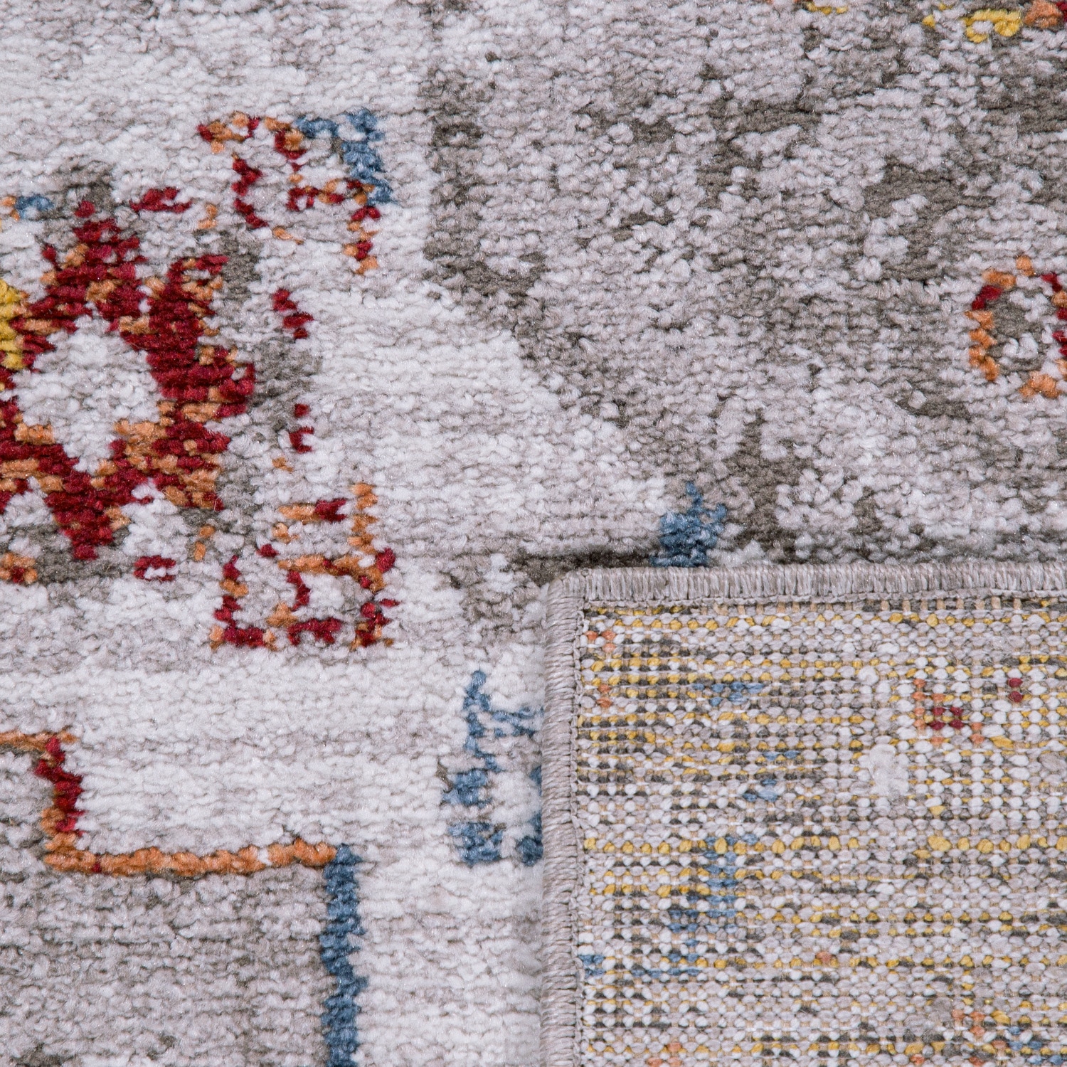 Paco Home Tapis »Palermo 561« Rectangulaire 13 mm Höhe Kurzflor, Orient-Optik, Vintage Design