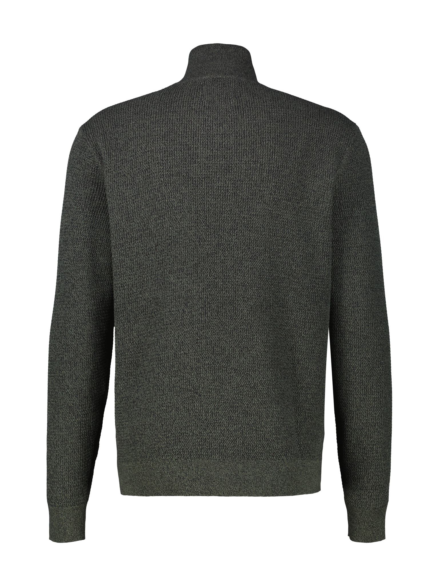 LERROS Strickpullover mit Troyer-Reissverschluss, Stehkragen