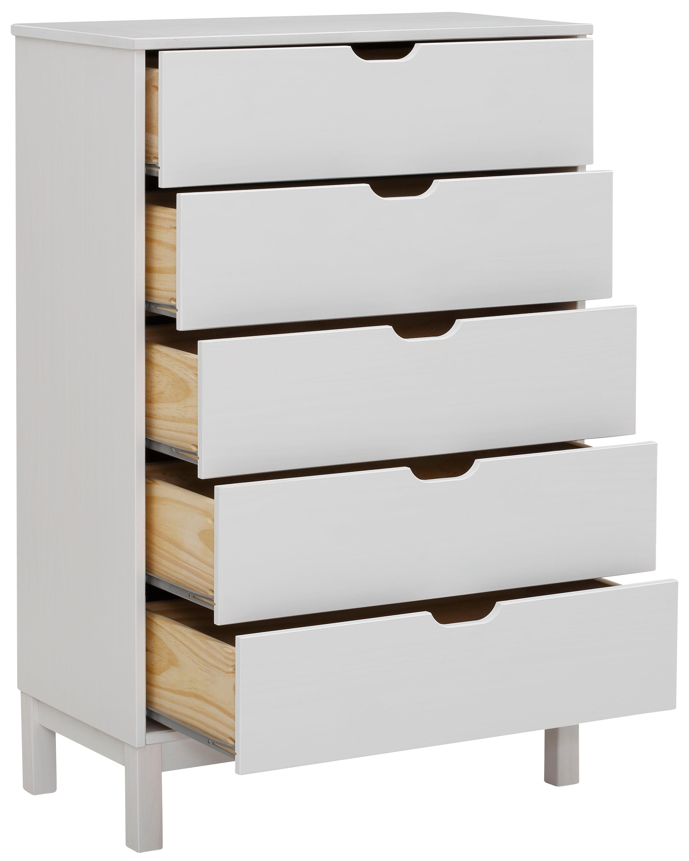 GOODproduct Commode »Post« massives Kiefernholz, mit vielen Stauraummöglichkeiten, Breite 76 cm