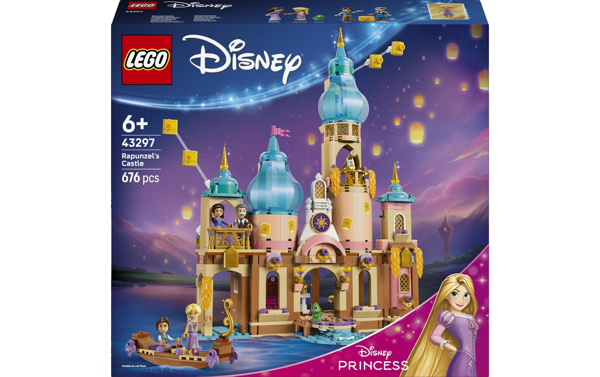 LEGO® Pions de construction »Rapunzels Schloss (43297), LEGO Disney Princess« fabriqué en Europe