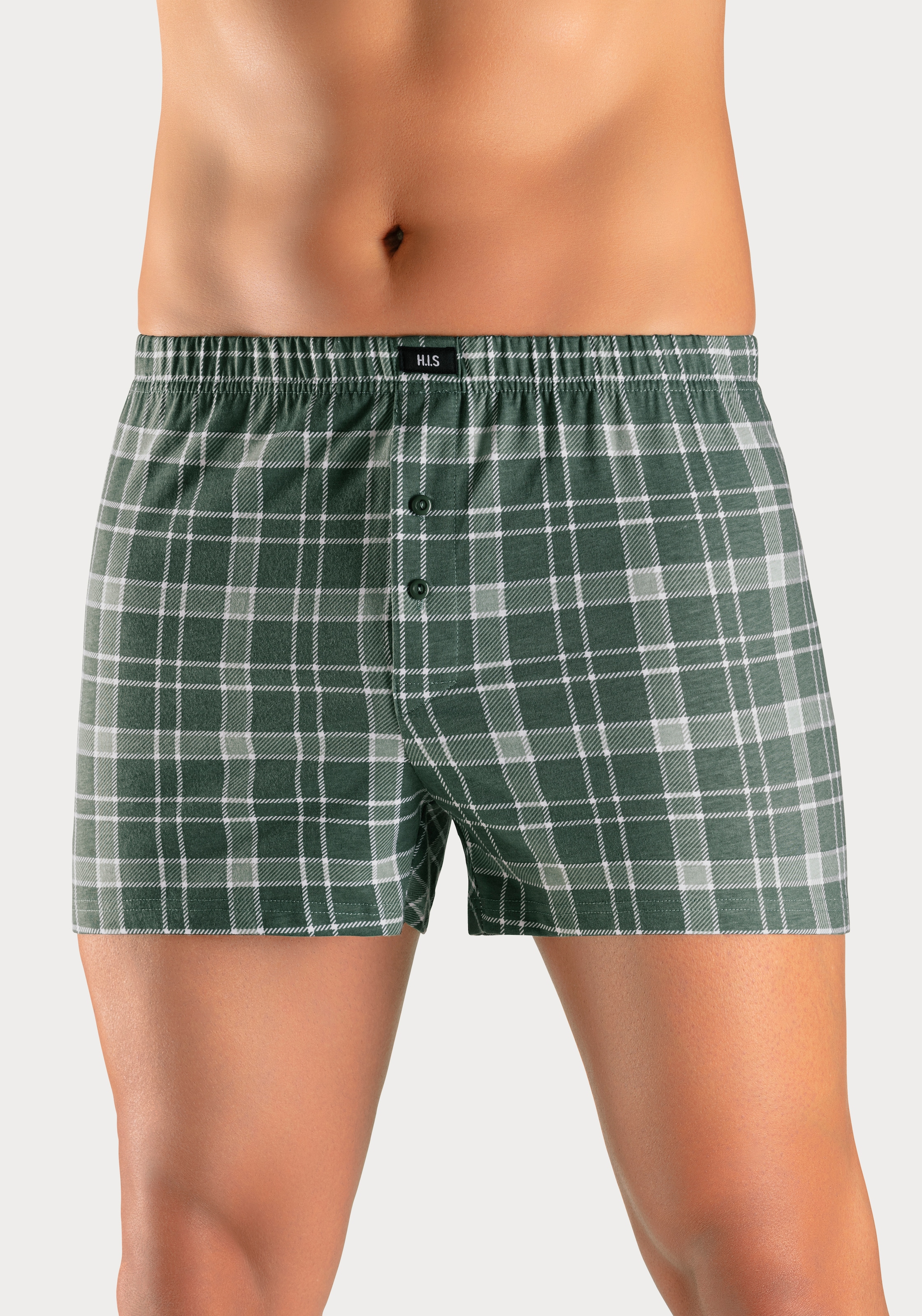 H.I.S Boxer »Boxershorts für Herren« Packung, 2 cuis in weiter Passform