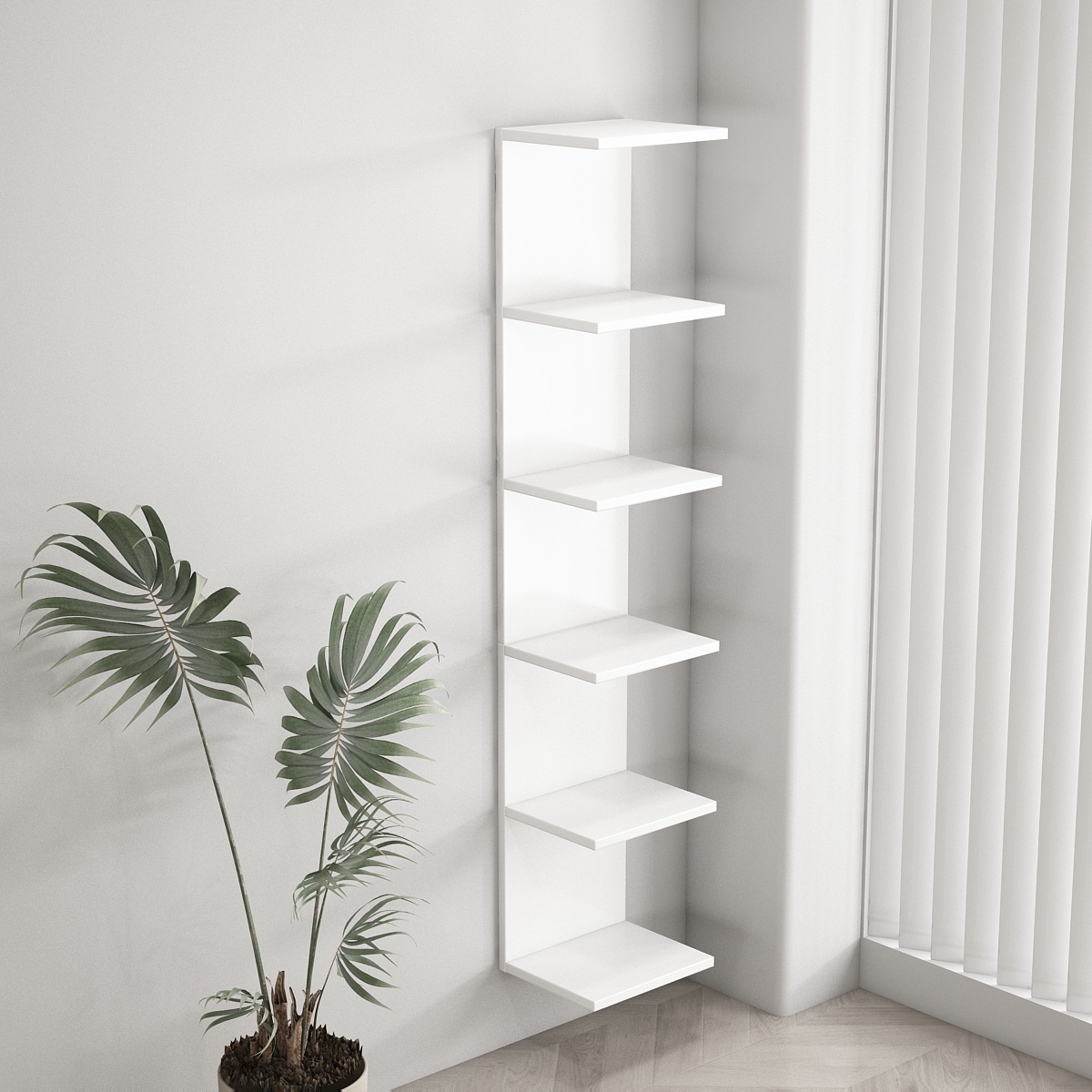 GOODproduct Étagère murale »Moid« dekorativer Stauraum, Wandmontage
