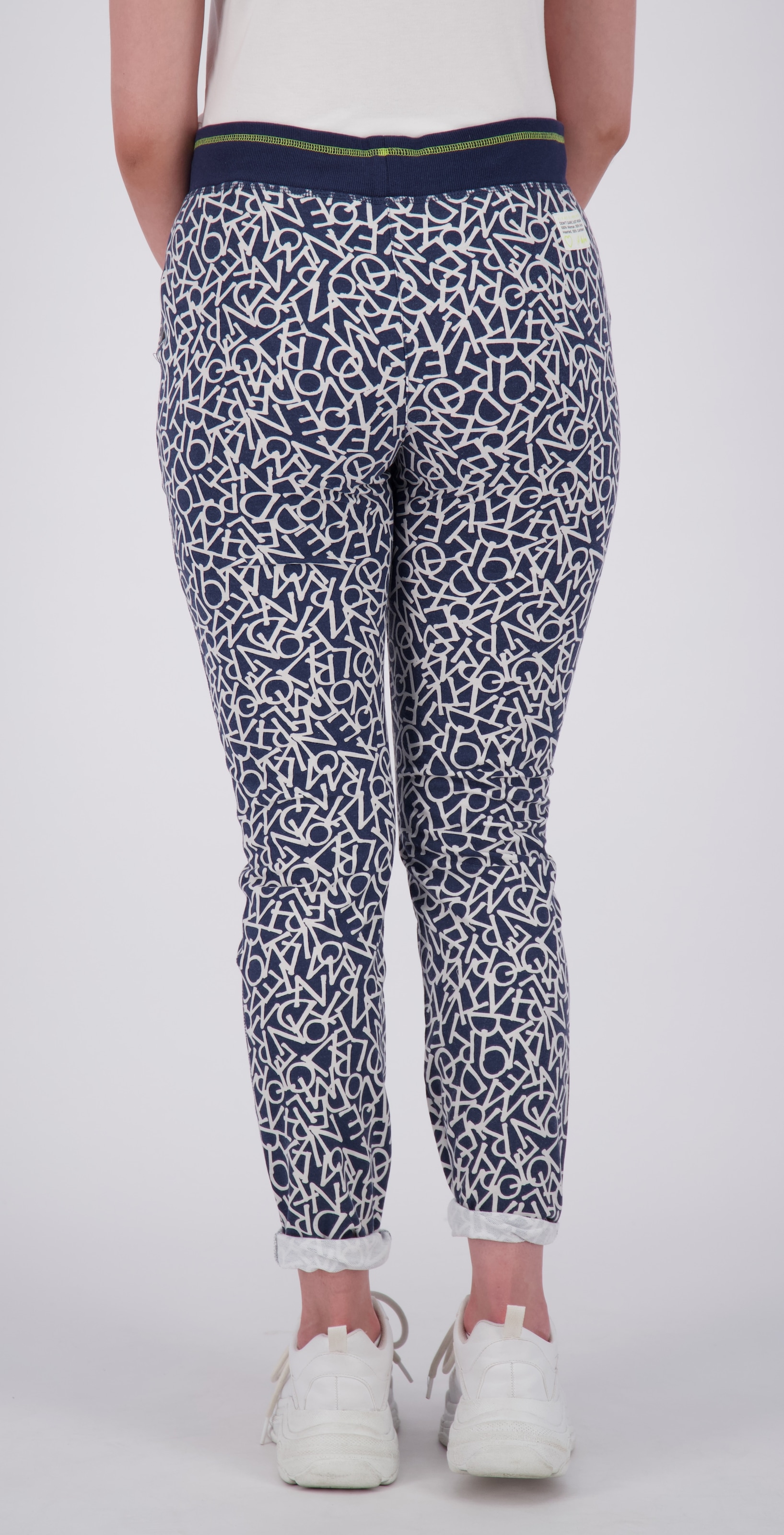 LPO Sweathose »ADA WOMEN«  elastischer Bund, Kordelzug, Allover Print