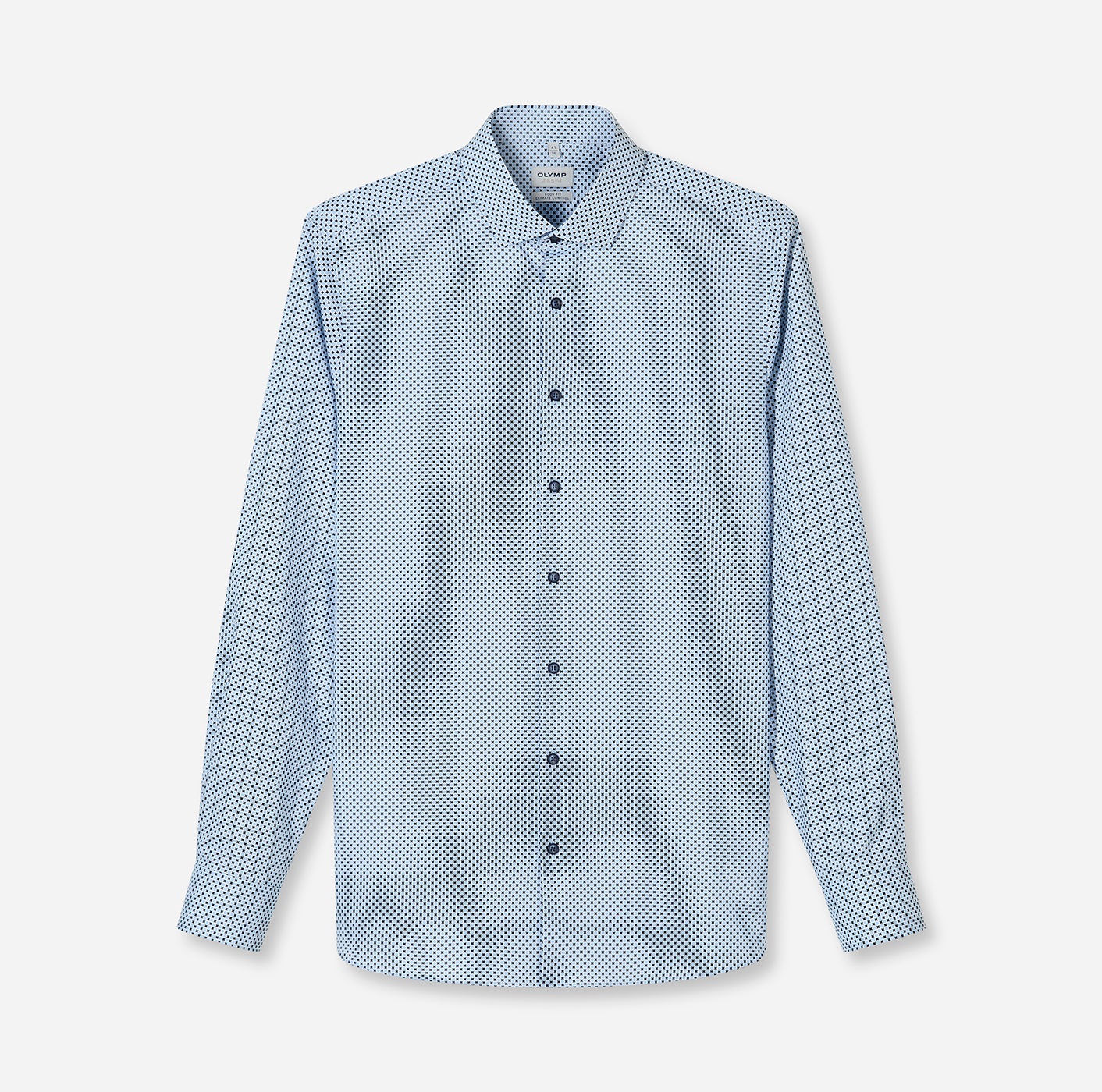 OLYMP Langarmhemd »Level Five« Businesshemd, body fit, Modern Kentkragen, Climate Control