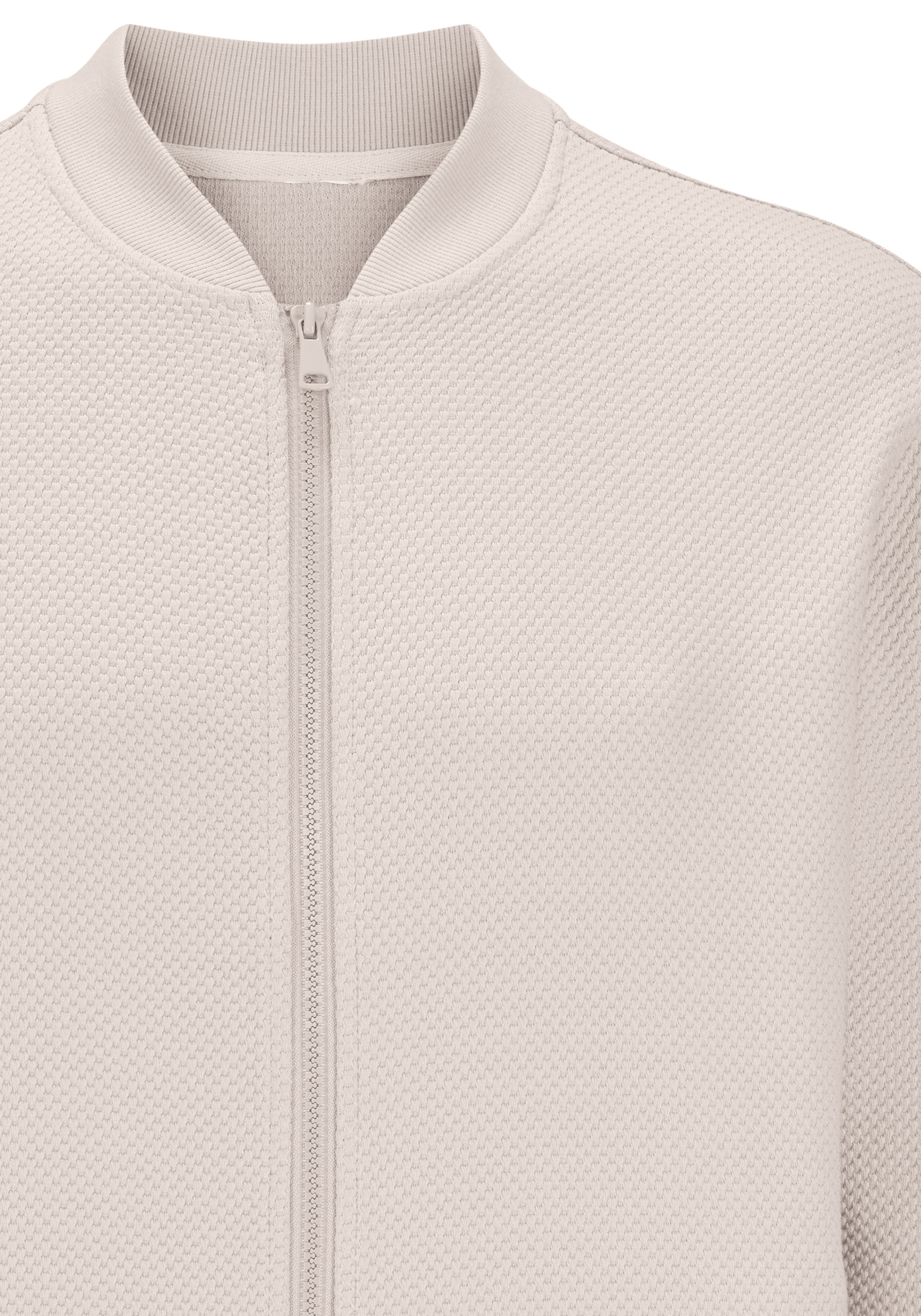 John Devin Veste sweat »aus Struktur-Qualität« aus Struktur-Qualität