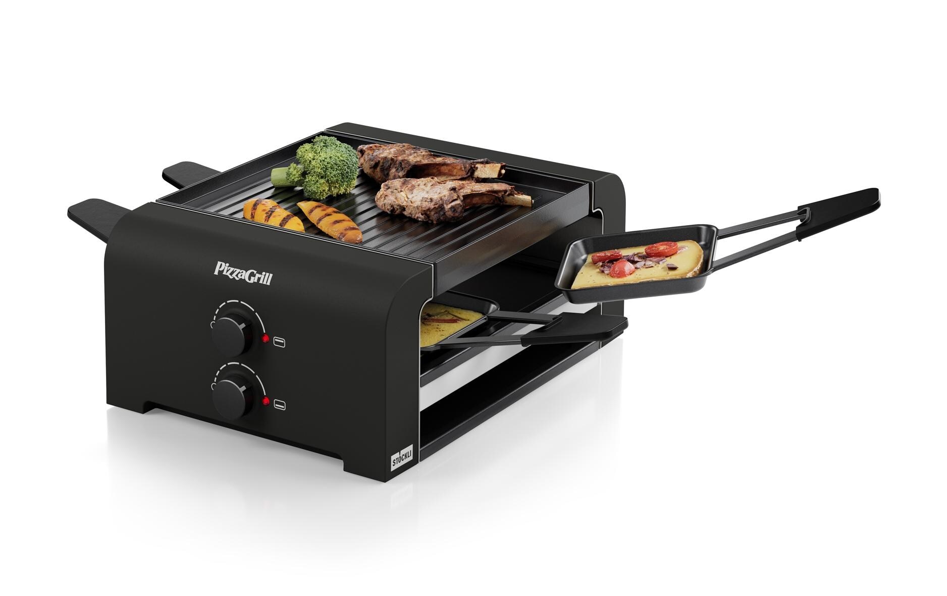 Stöckli Raclette »4 Black 4 Personen« 770 W