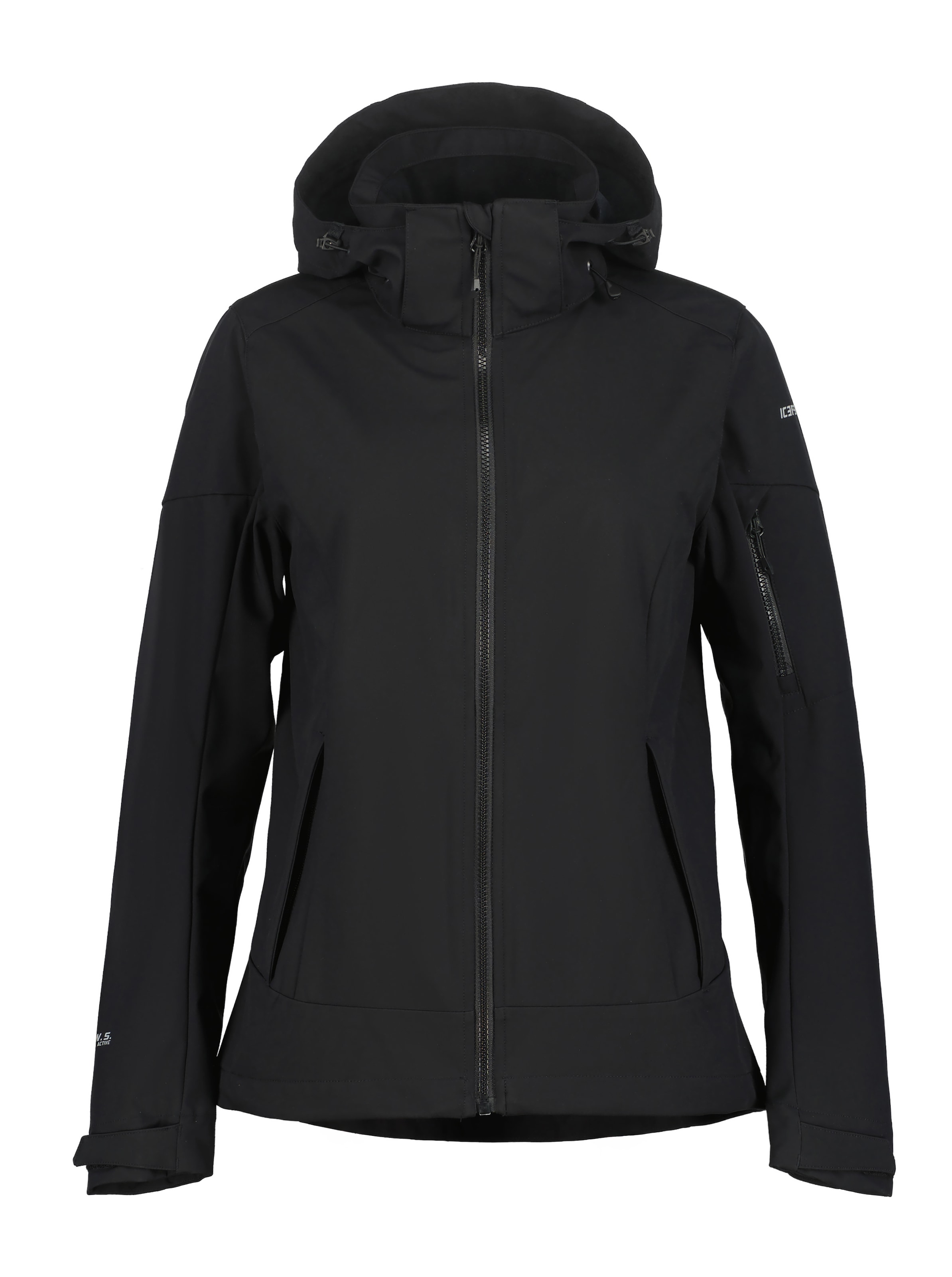 Icepeak Softshelljacke »BATHGATE« sportlicher Stil, wasserabweisend, atmungsaktiv, Wassersäule 10000