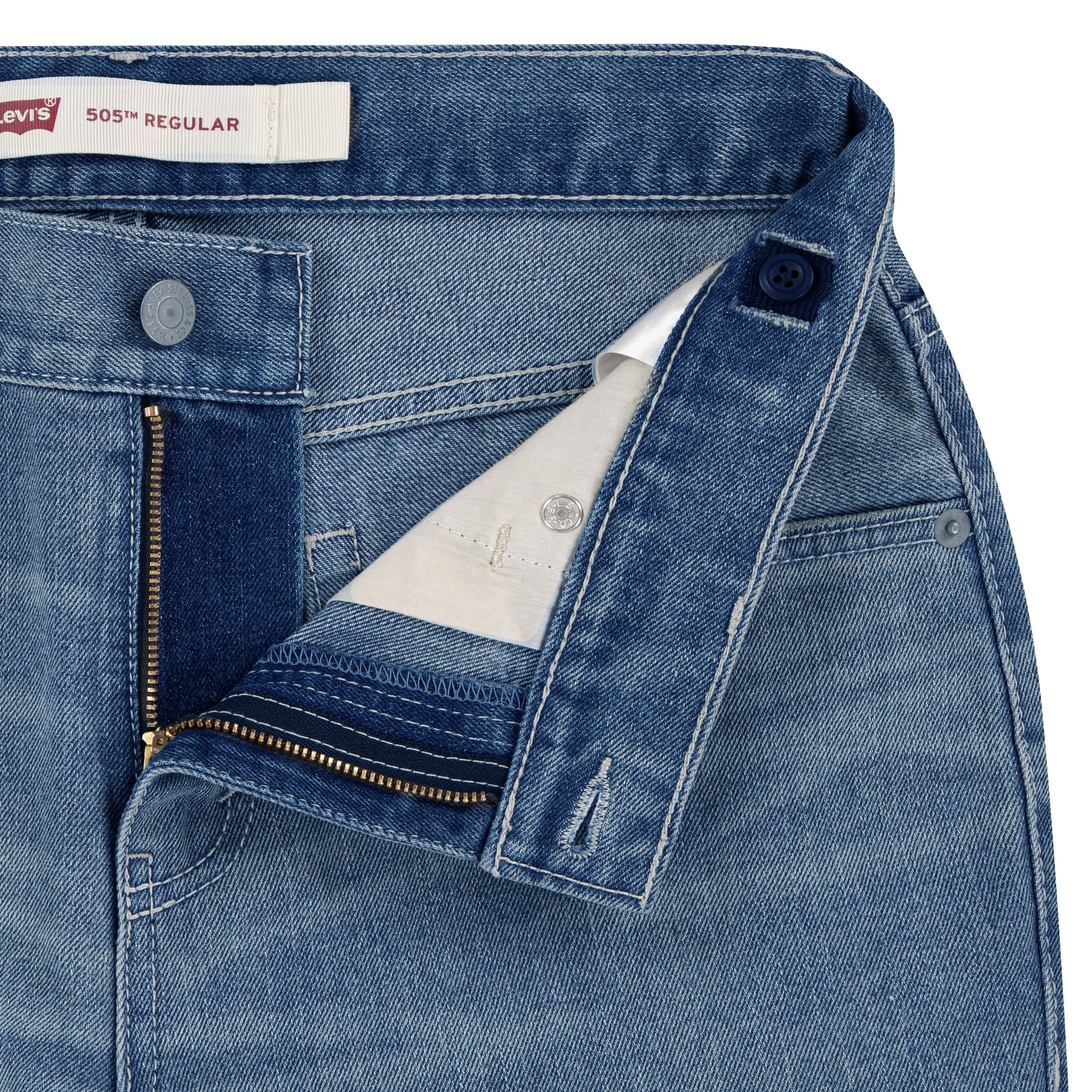 Levi's® Kids Jeans coupe régulière »LVB 505 REGULAR FIT JEAN« im Five-Pocket Style