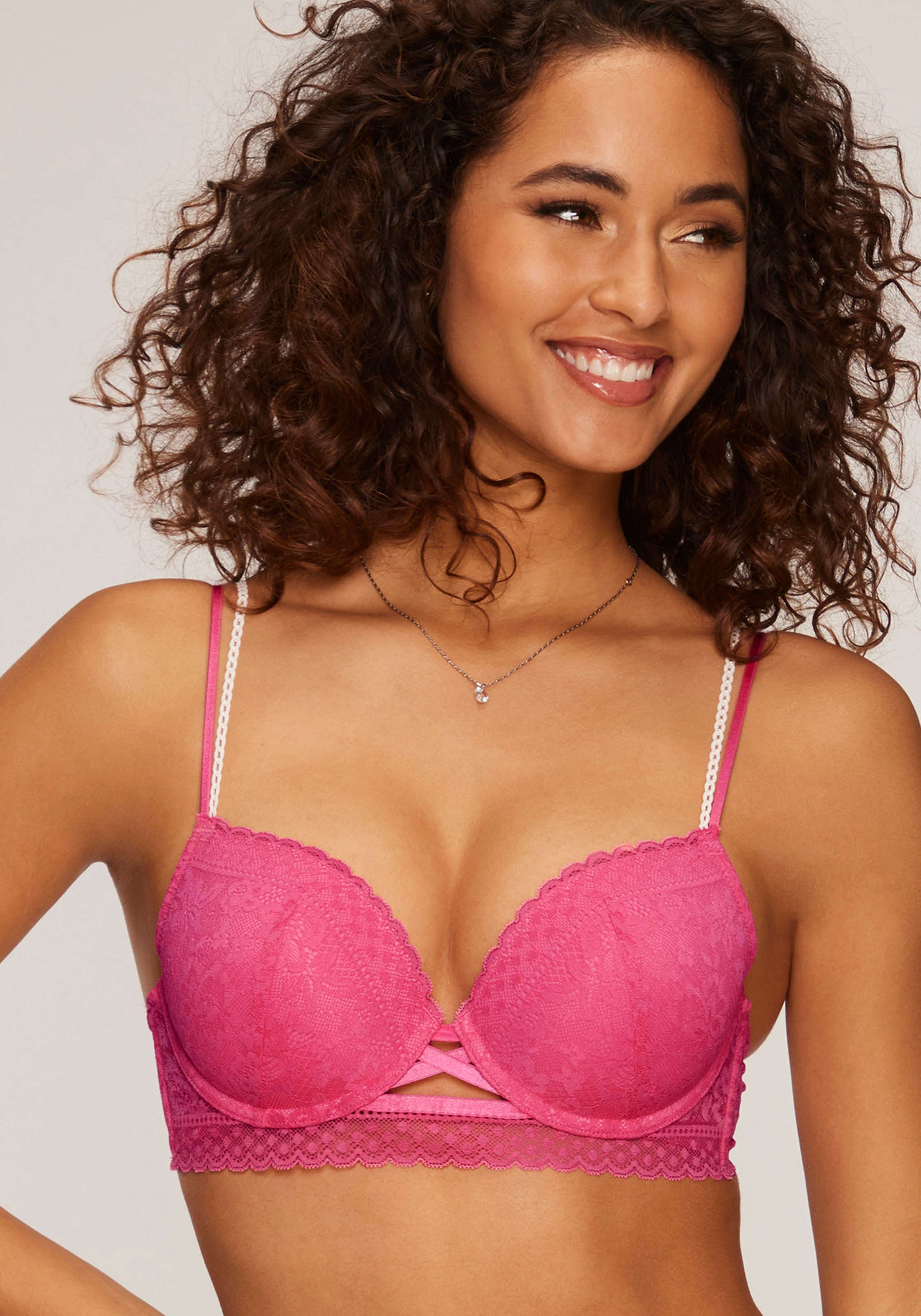 Vivance Push-up-BH »Viola« mit Spitze aus anteilig recyceltem Polyamid, sexy Dessous