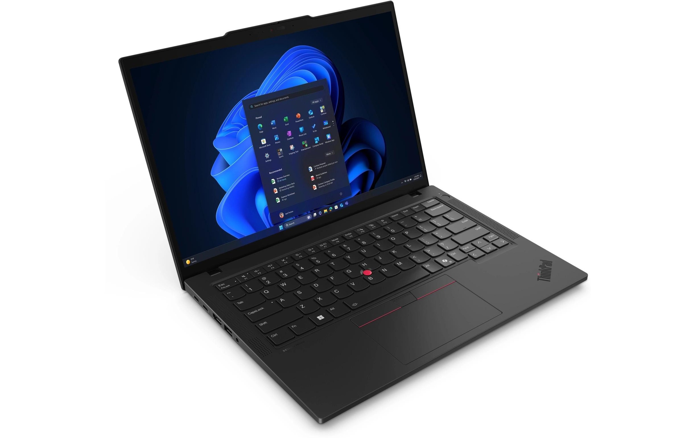 Lenovo Ordinateur portable professionnel »ThinkPad T14 Gen 6 (Intel) Copilot+ PC« / 14 ″ Intel Core Ultra 5 512 Go SSD Integrierte NPU (Neural Processing Unit)