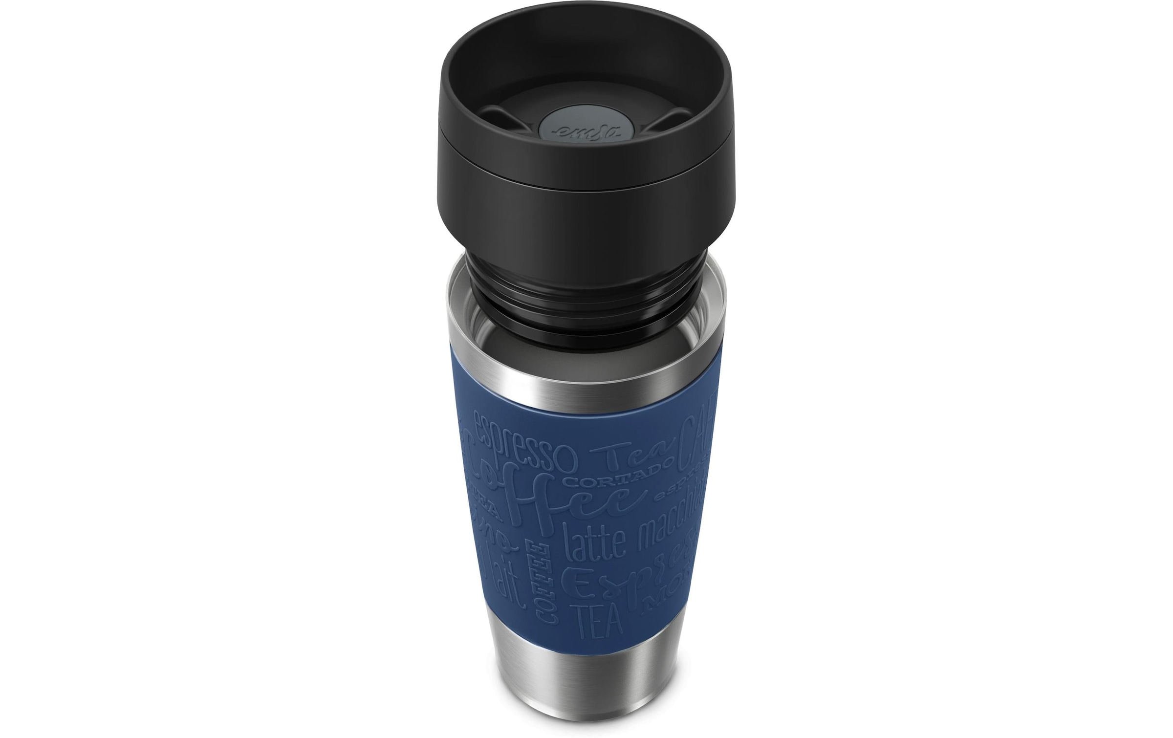 Emsa Gobelet thermique »Travel Mug Classic, mit 360°-Trinköffnung, auslaufsicher, rutschfest« 4h chaud, 8h froid - 360 ml / 6h chaud, 12h froid - 500 ml, 100% étanche