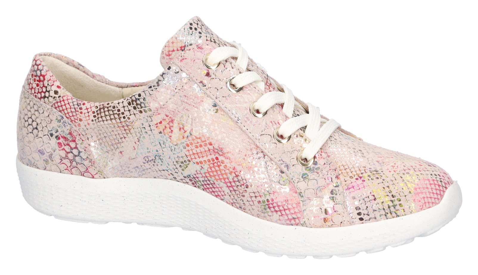 Waldläufer Schnürschuh »K-IRA«  , Halbschuh, Komfortschuh mit farbenfrohem Druck, Schuhweite K