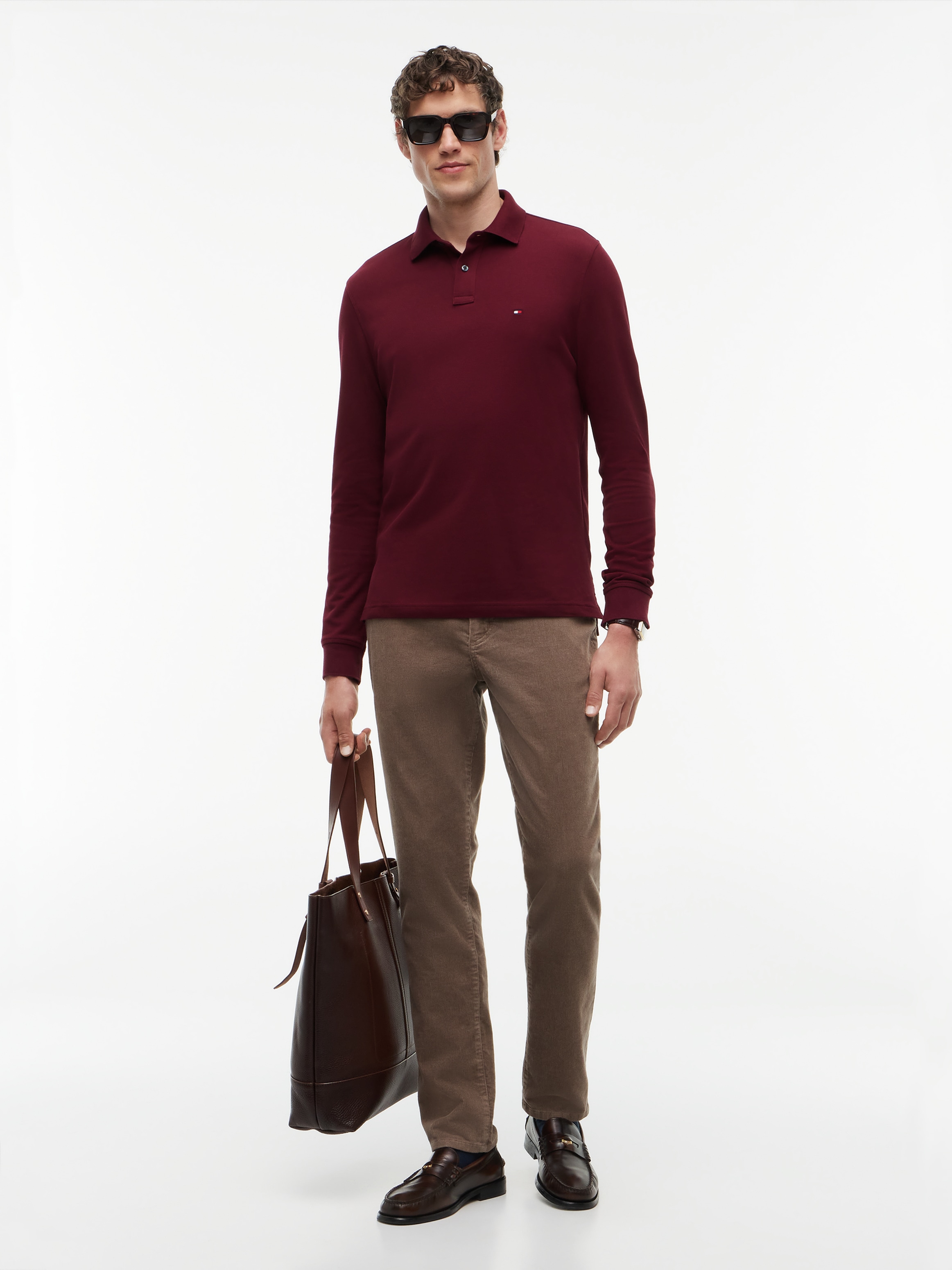 Tommy Hilfiger Langarm-Poloshirt »1985 REGULAR LS POLO«