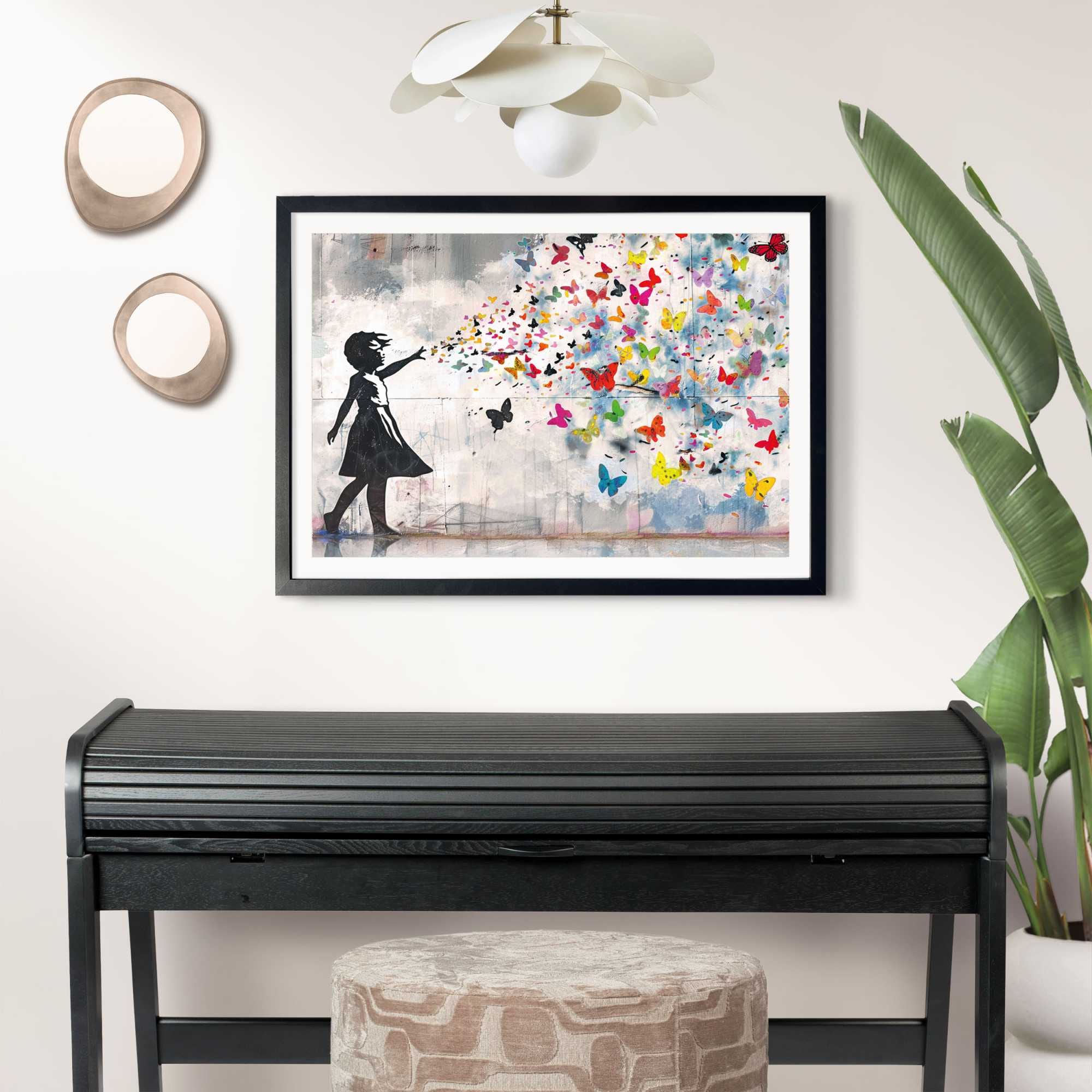 Reinders! Cadre photo »Poster 50x70 schwarz« 1 cuis tlg. Wohnzimmer - Schwarz - MDF - Kein Thema - 53,5x73,5 cm
