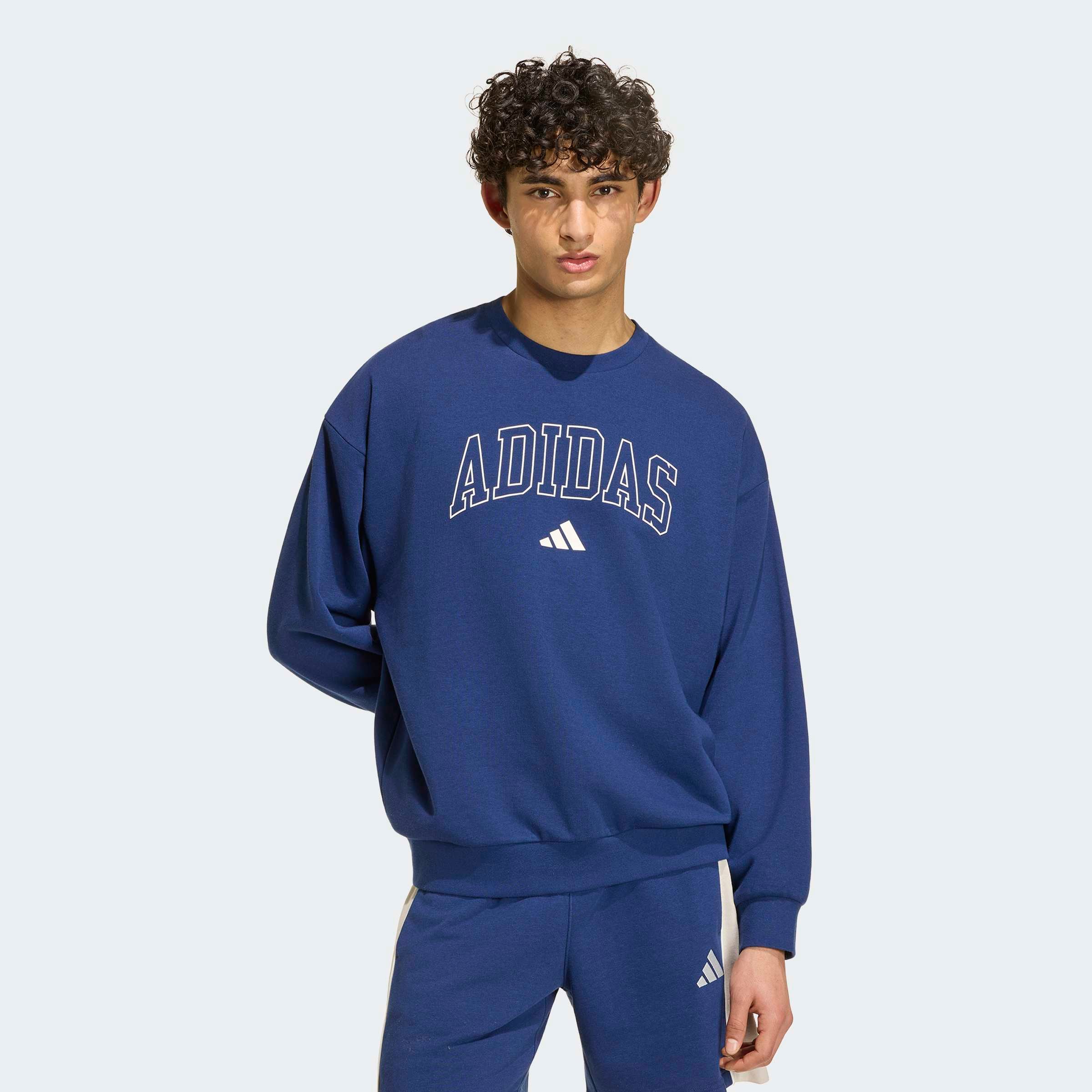 adidas Sportswear Sweatshirt »SEASONAL ESSENTIALS COLLEGIATE FRENCH TERRY CREW«
