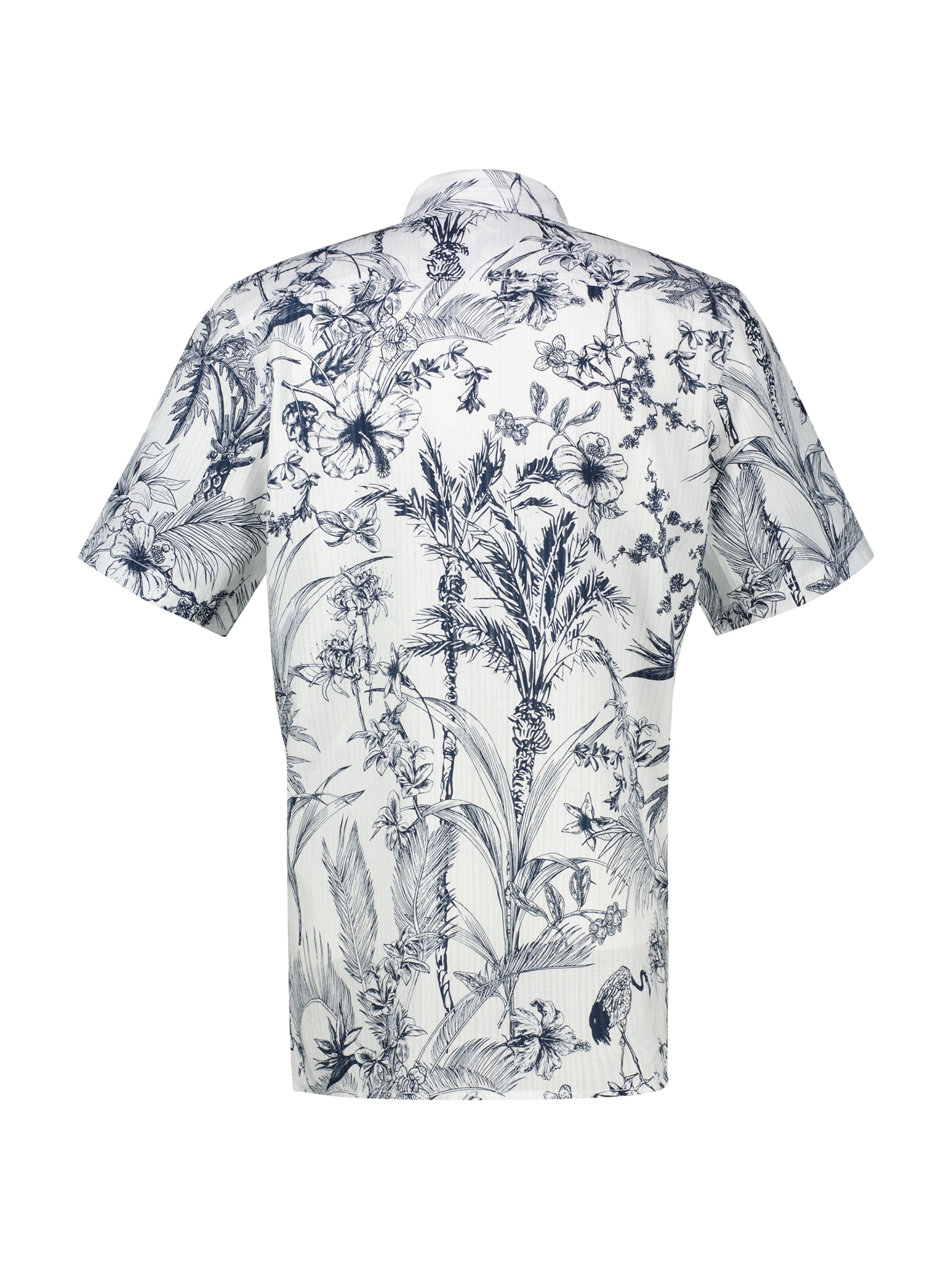 LERROS Hawaiihemd Sommerhemd mit floralem Muster