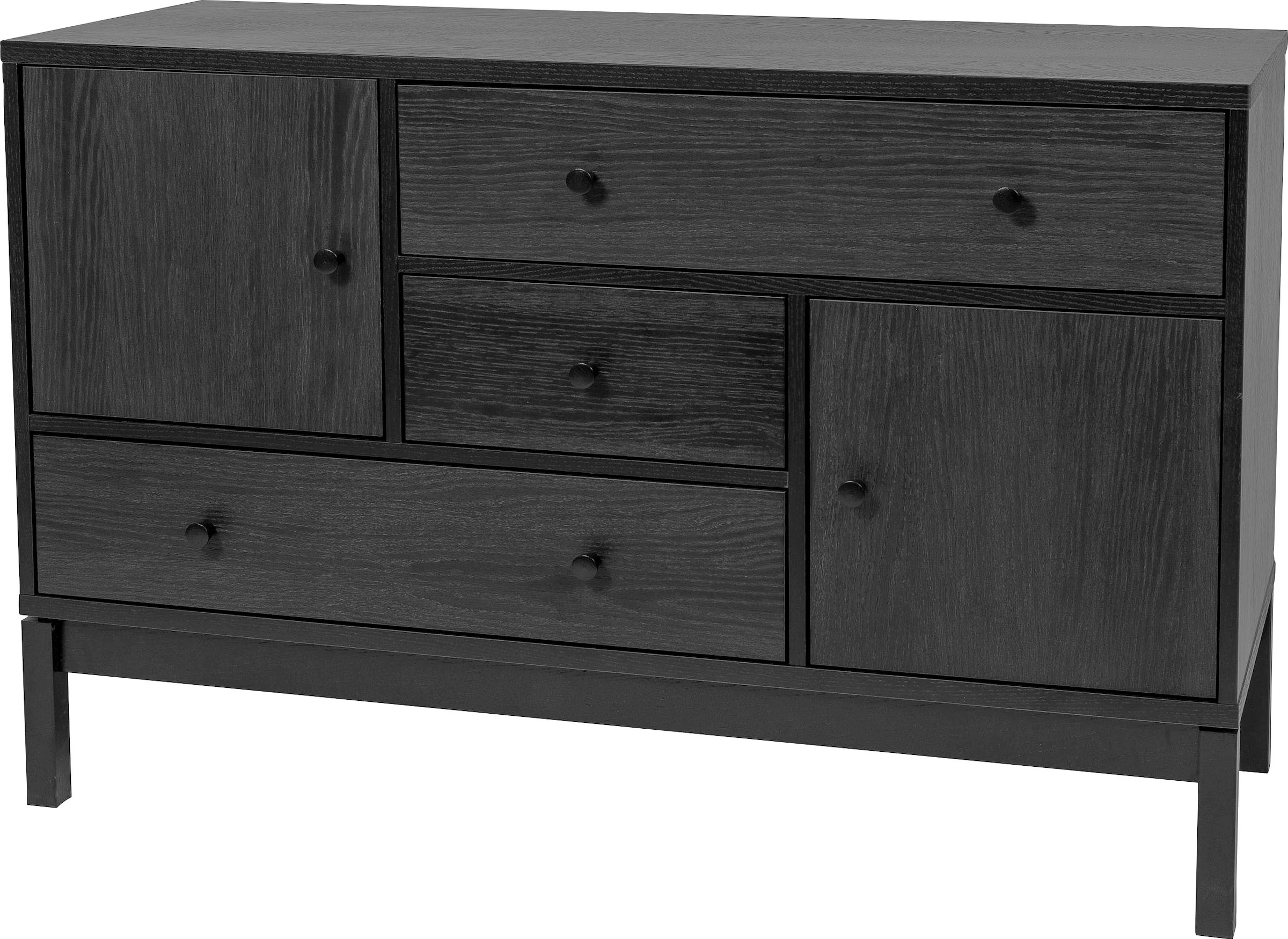 Woodman Sideboard Kommode im skandinavischen Design, Breite 120 cm, FSC®